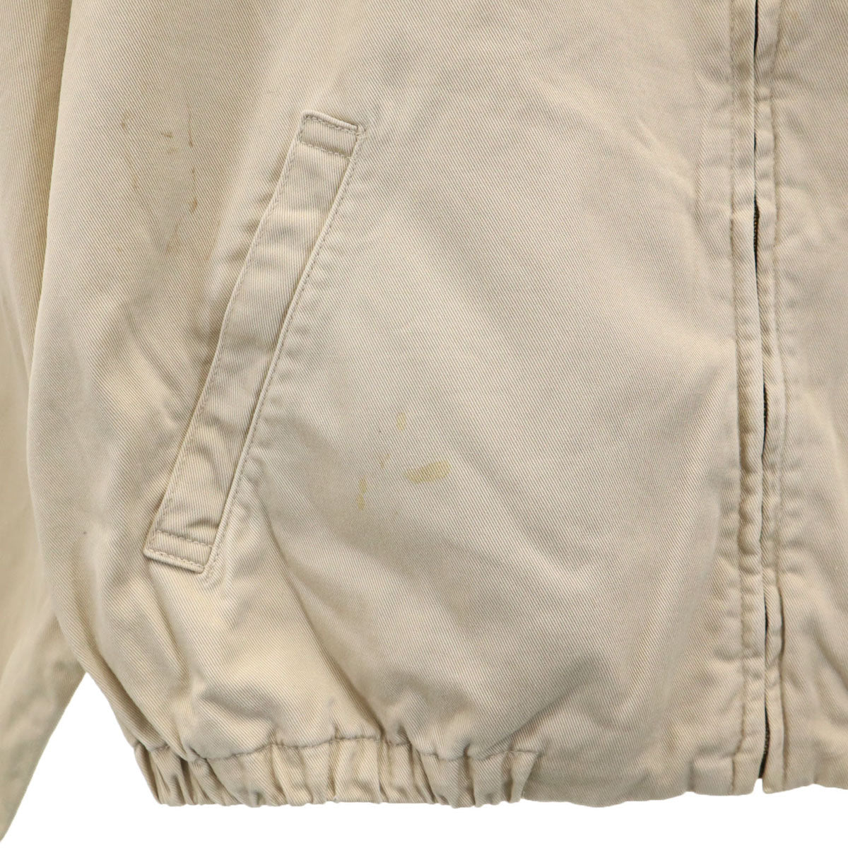 Polo by Ralph Lauren ポロバイラルフローレン 80s USA製 三角タグ ヴィンテージ スイングトップ M ベージュ メンズ