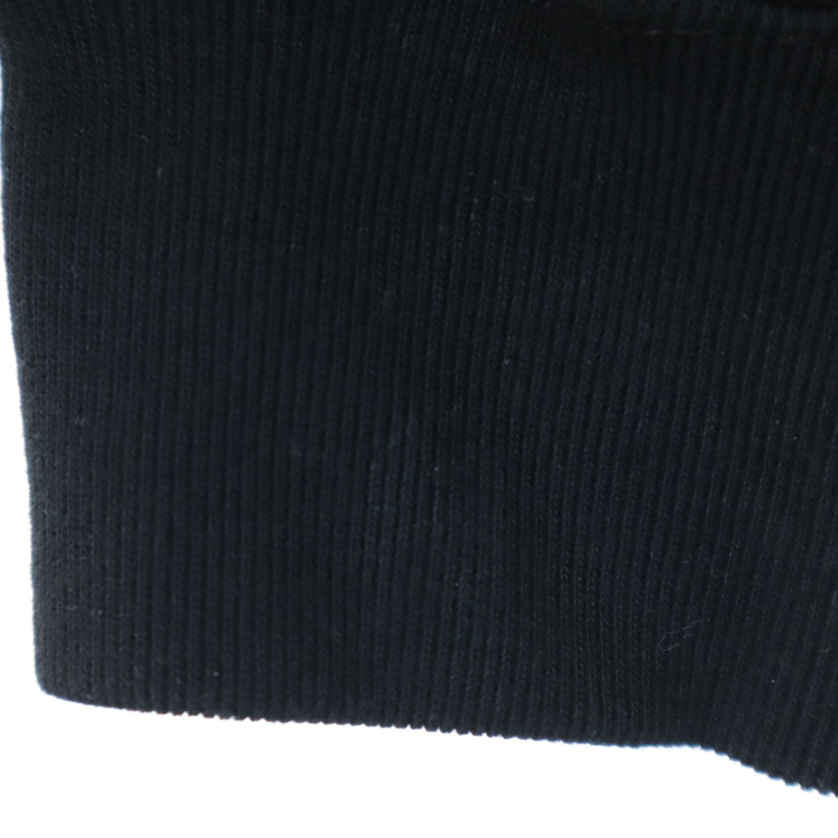 Wasted Youth ウェイステッドユース 長袖 スウェット ジップパーカー XXL 黒 裏起毛 ビックサイズ メンズ