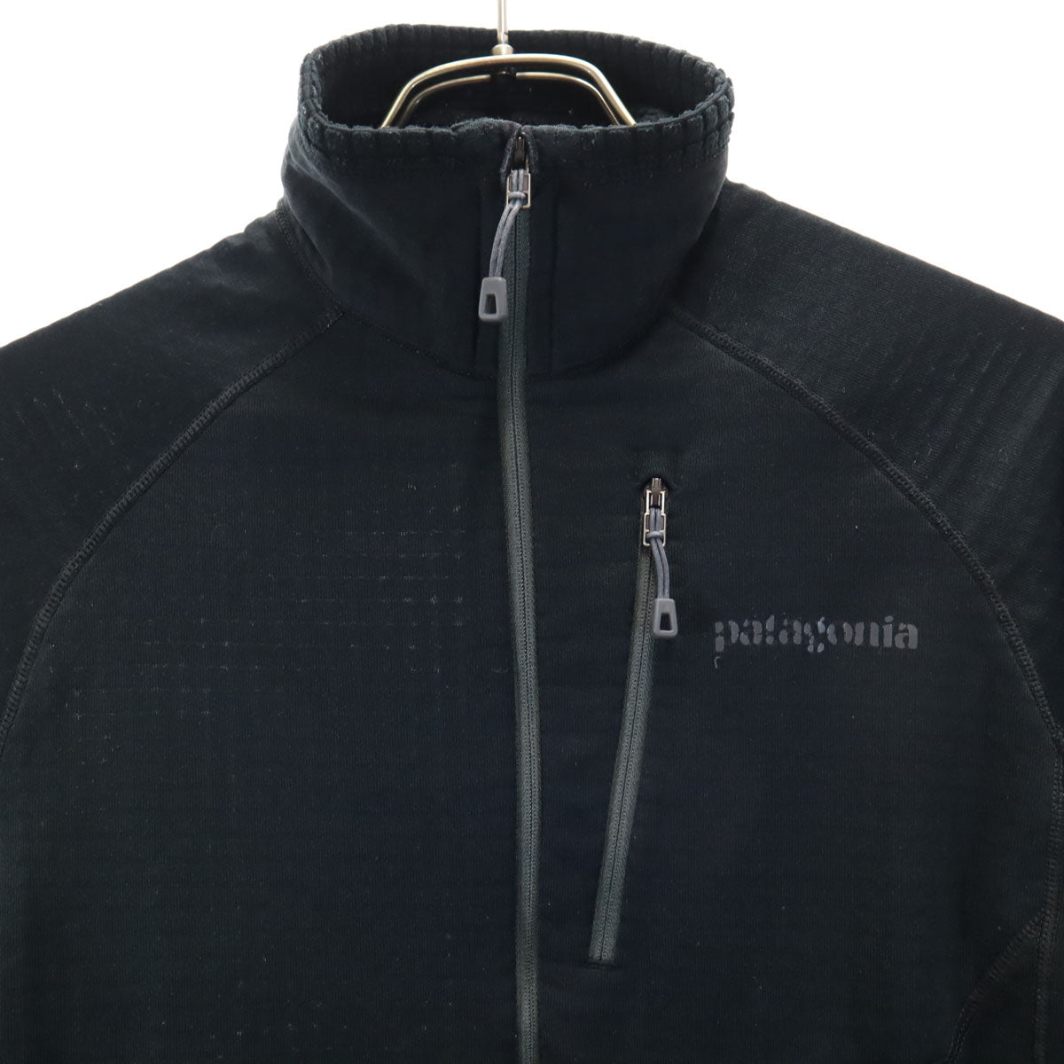 patagonia パタゴニア R1 P/O ハーフジップ ジャケット XS ブラック 40118FA15 アウトドア レディース
