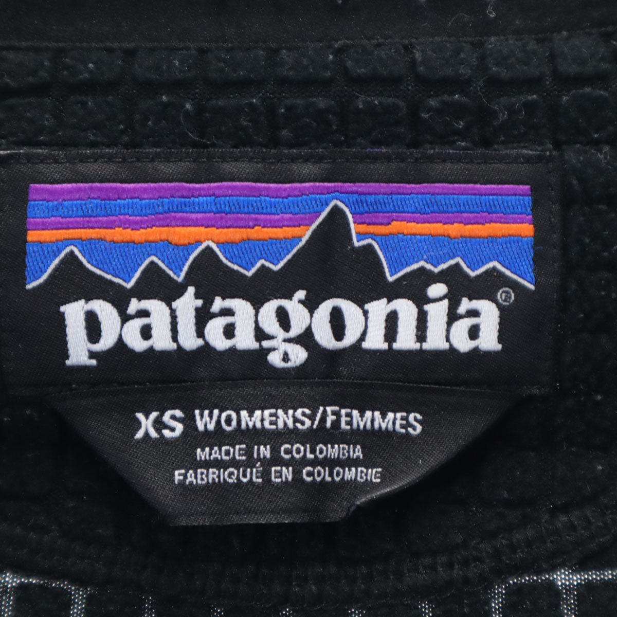 patagonia パタゴニア R1 P/O ハーフジップ ジャケット XS ブラック 40118FA15 アウトドア レディース