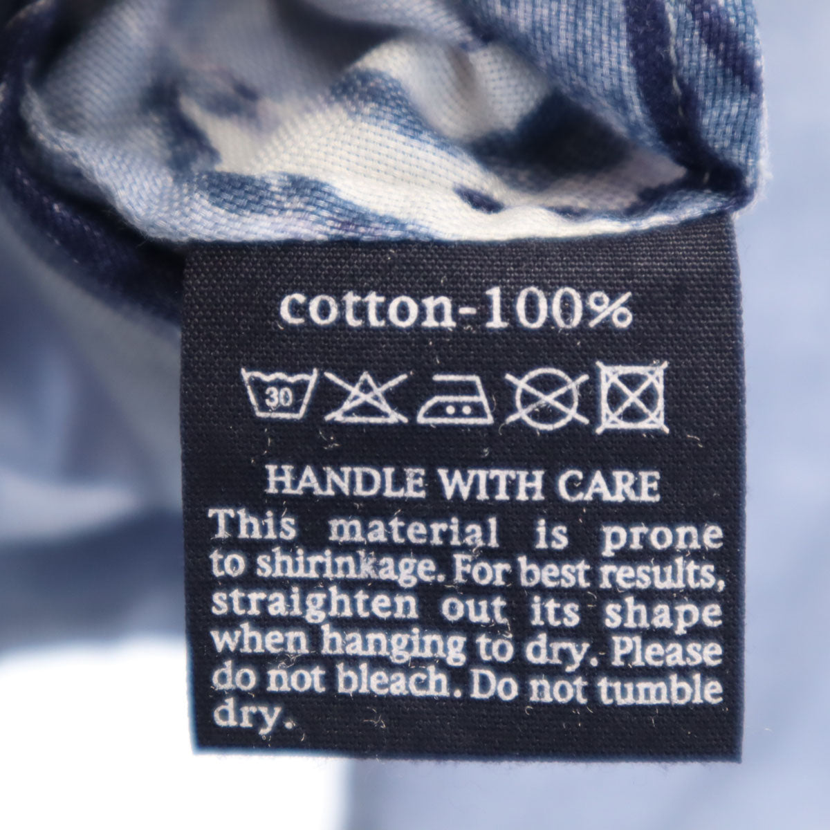 R by 45rpm アールバイフォーティファイブアールピーエム 総柄 7分袖 シャツ 3 水色系 レディース