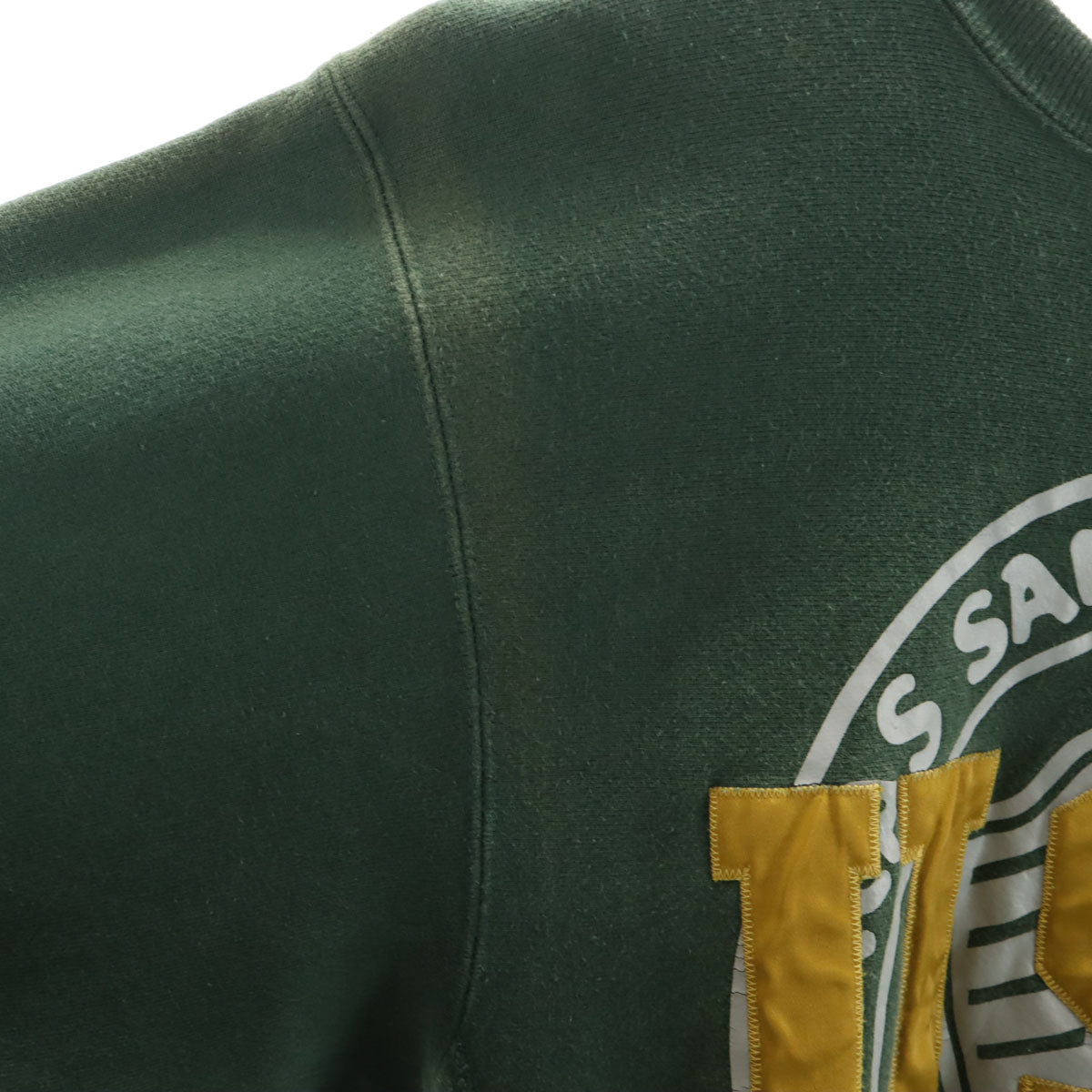 Champion チャンピオン 90s USA製 オールド 刺繍タグ 長袖 スウェット XL グリーン系 メンズ