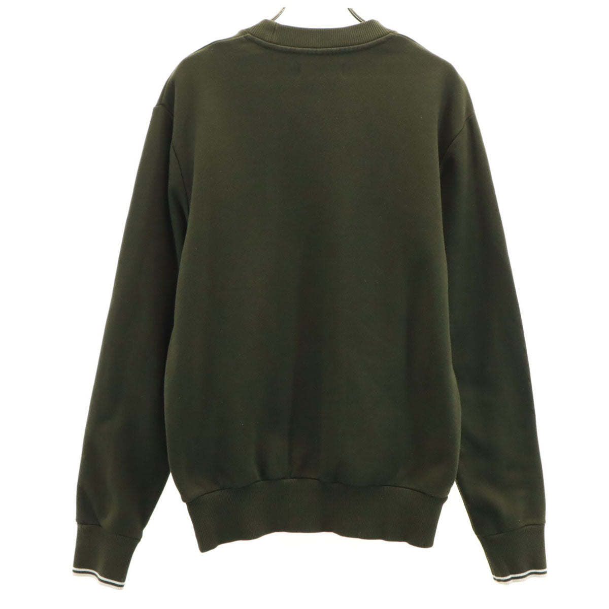 FRED PERRY フレッドペリー 長袖 トレーナー S カーキ メンズ