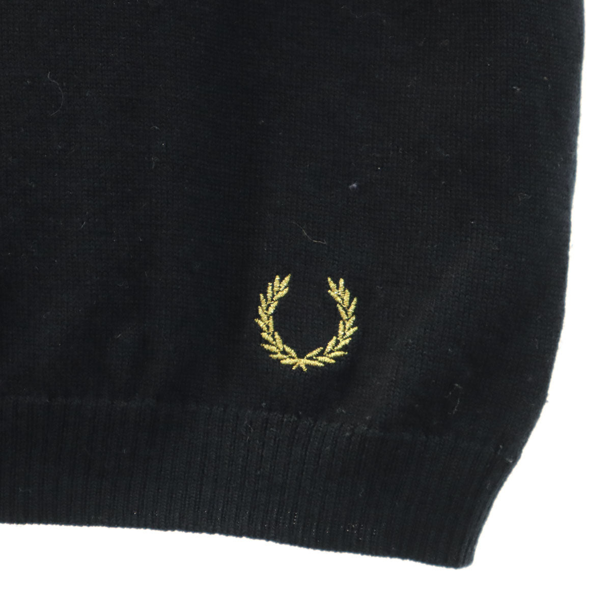 FRED PERRY フレッドペリー BELLA PREUD ベラフロイド コラボ 長袖 ニット 12 ブラック レディース