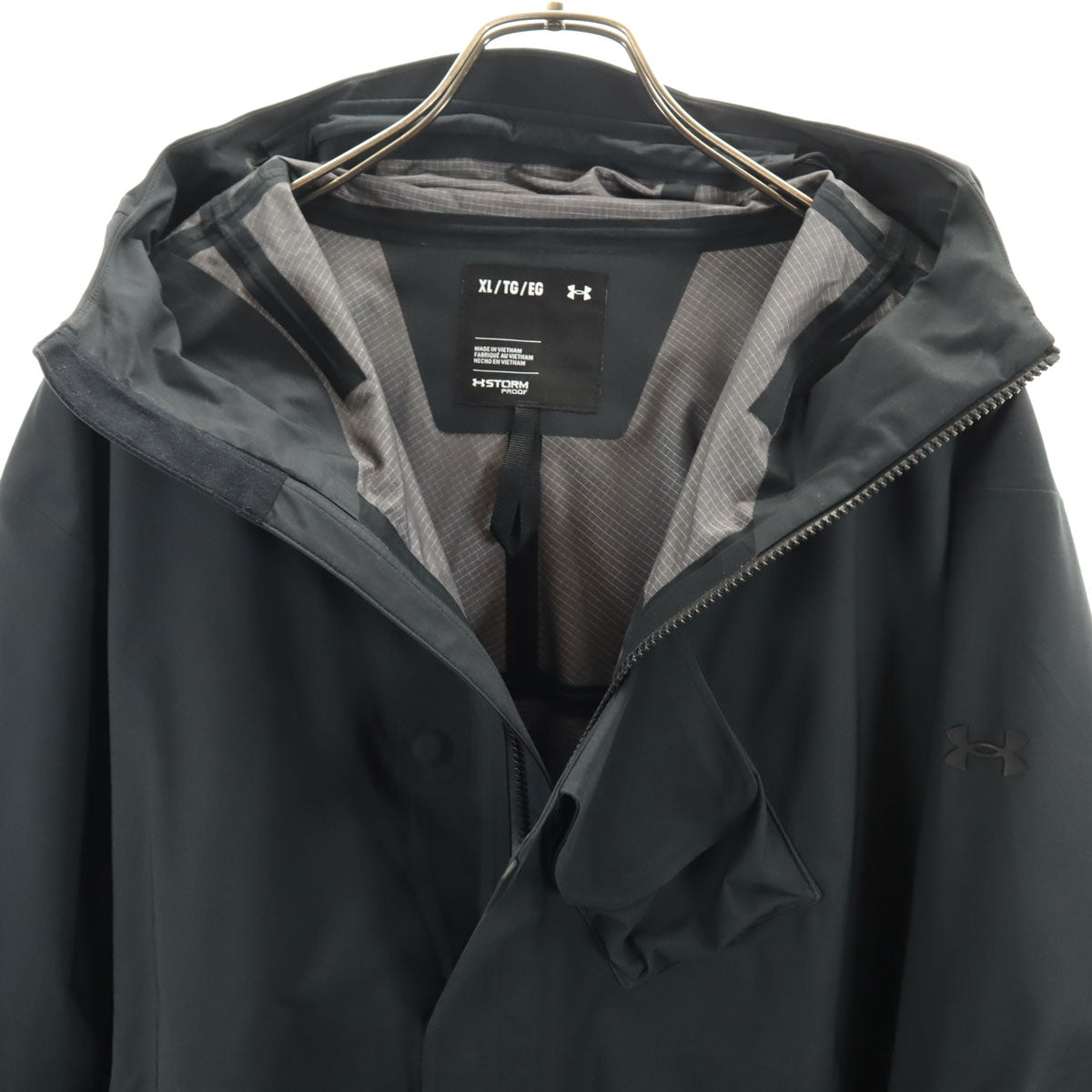 UNDER ARMOUR アンダーアーマー 24AW UA シティ ジャケット XL 黒 STORM メンズ