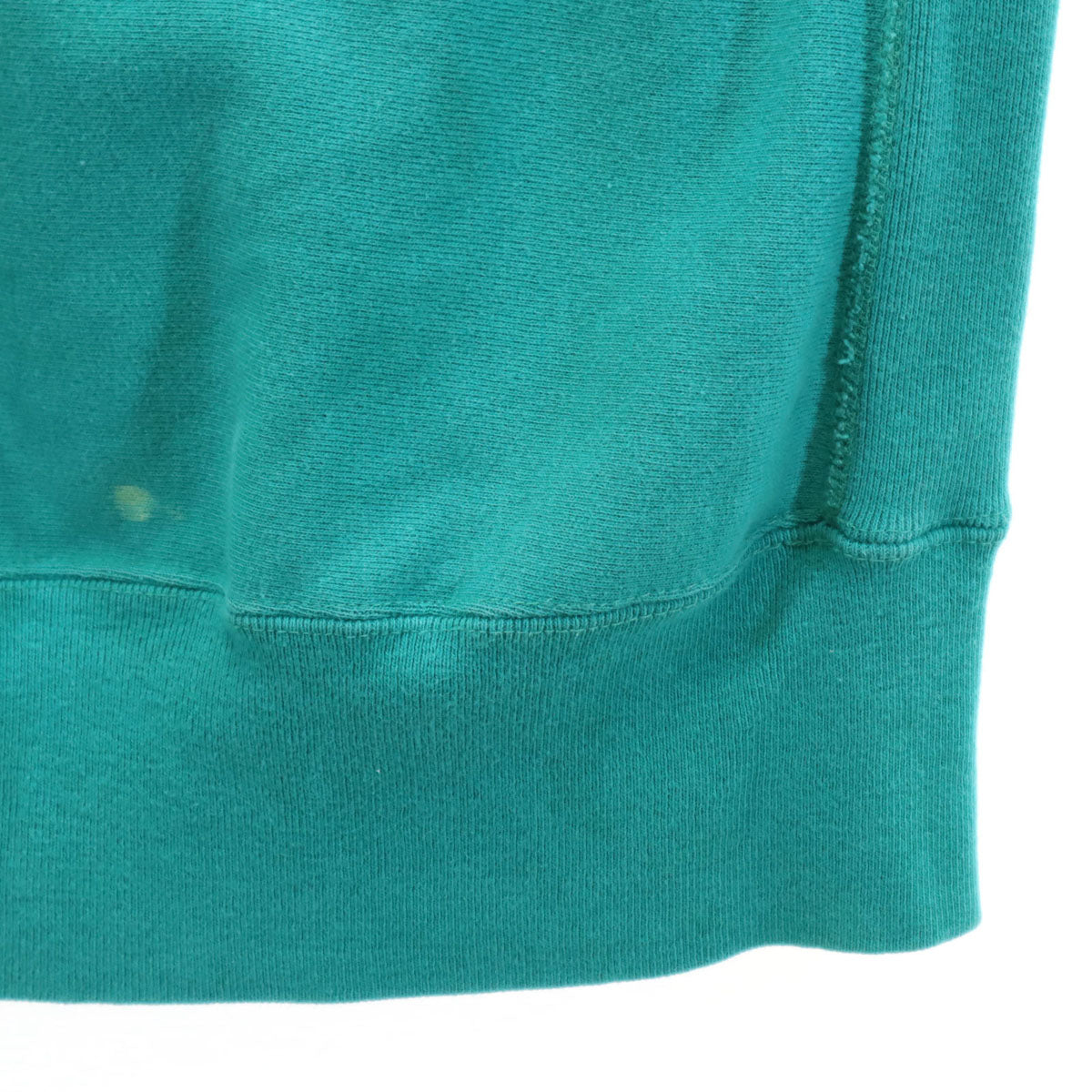 Champion チャンピオン 90s USA製 オールド 刺繍タグ SLIPPERY ROCK 長袖 リバースウィーブ スウェット トレーナー XL エメラルドグリーン メンズ