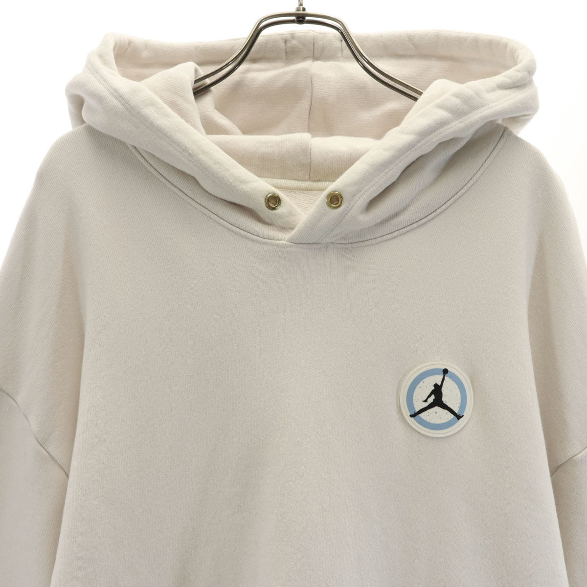 AIR JORDAN エアジョーダン ジャンプマンロゴ 長袖 スウェットパーカー XXL ホワイト ビッグサイズ NIKE ナイキ メンズ