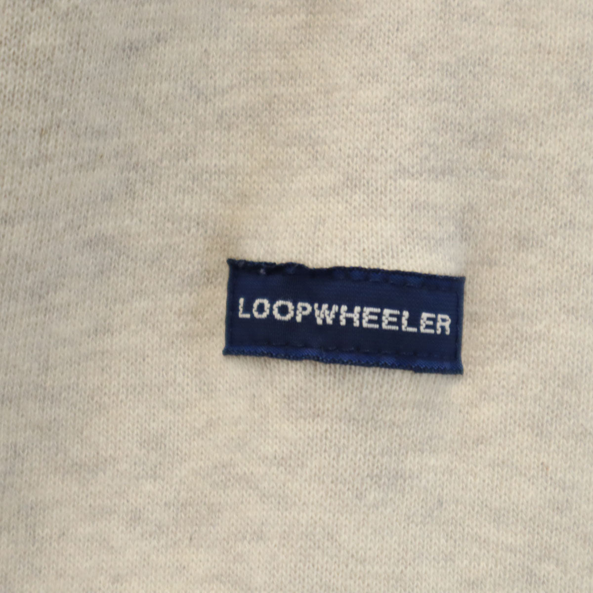 LOOPWHEELER ループウィラー BEAMS+ ビームスプラス別注 日本製 長袖 スウェット ボートネック バスクシャツ M グレー メンズ