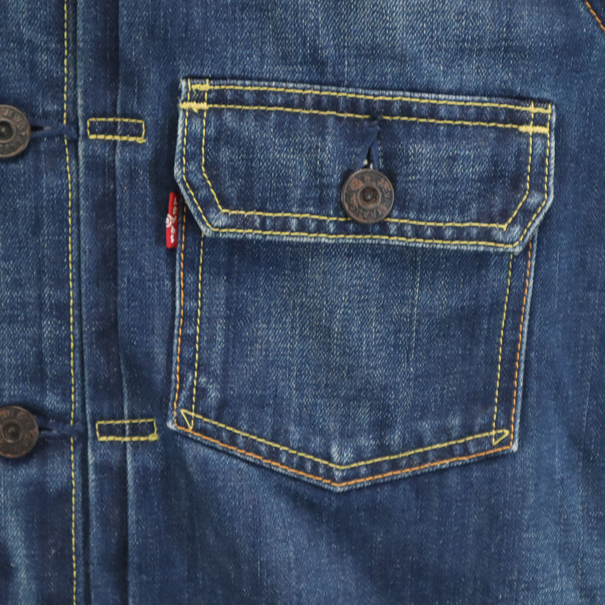 Levi's リーバイス 日本製 長袖 2ndタイプ デニムジャケット M インディゴブルー ジージャン トラッカー メンズ