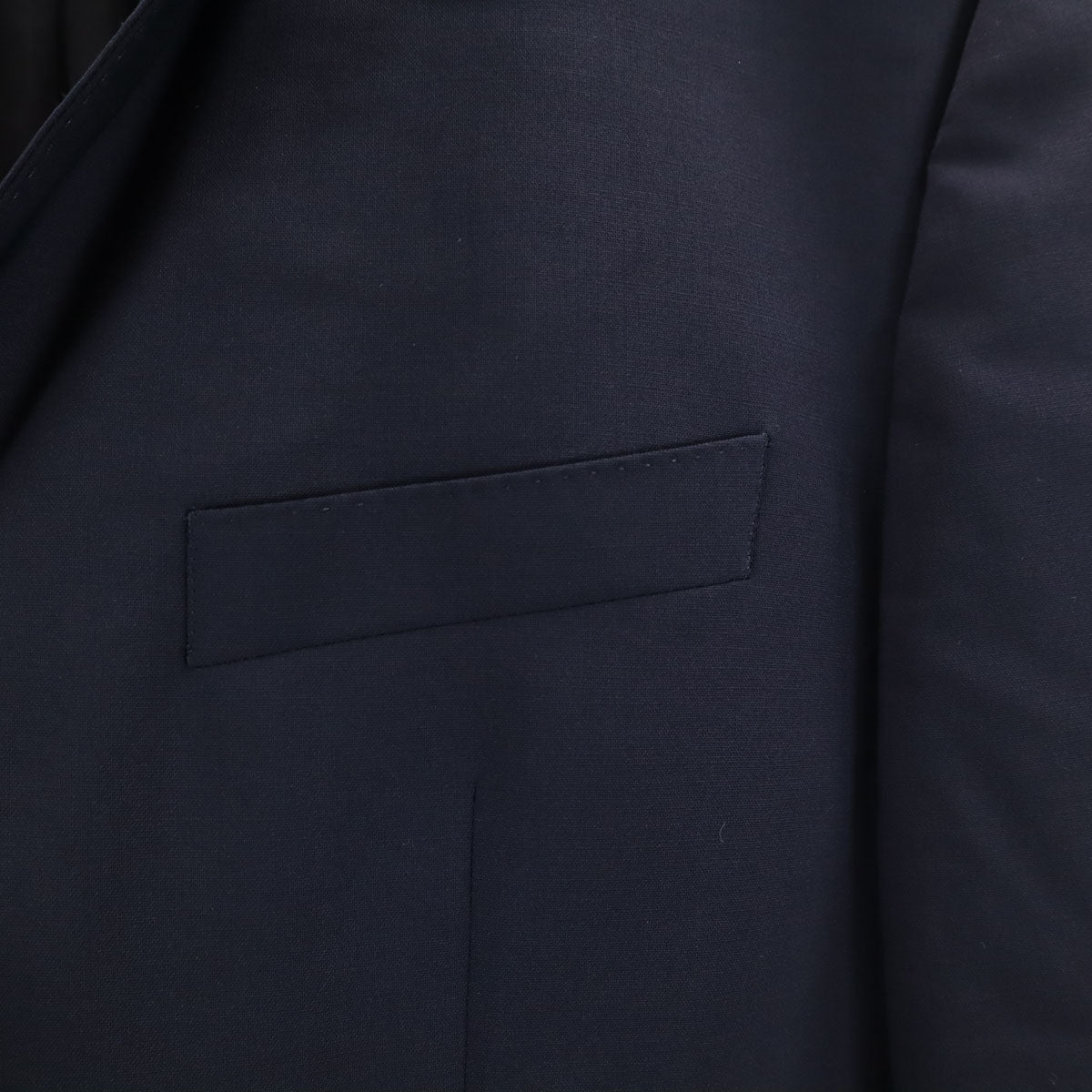 HUGO BOSS ヒューゴボス ウール USA製 スーツ 上下 セットアップ 38R ネイビー メンズ