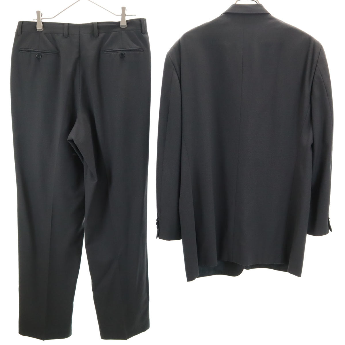 GIORGIO ARMANI ジョルジオアルマーニ イタリア製 スーツ 上下 セットアップ 50/不明 グレー メンズ