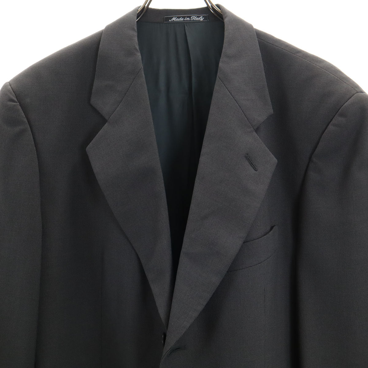 GIORGIO ARMANI ジョルジオアルマーニ イタリア製 スーツ 上下 セットアップ 50/不明 グレー メンズ