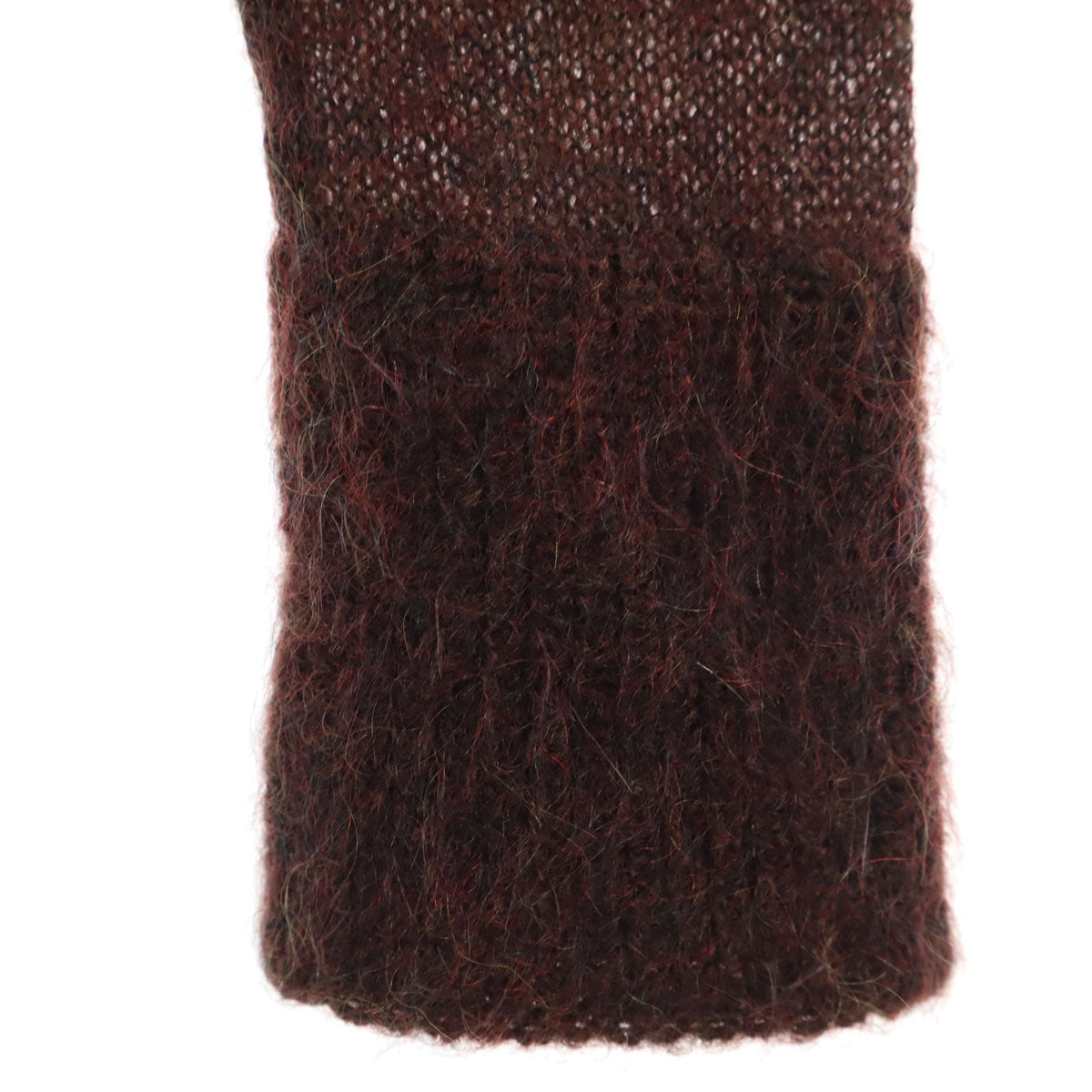 ETRO エトロ 長袖 ニット 38 パープルブラウン レディース