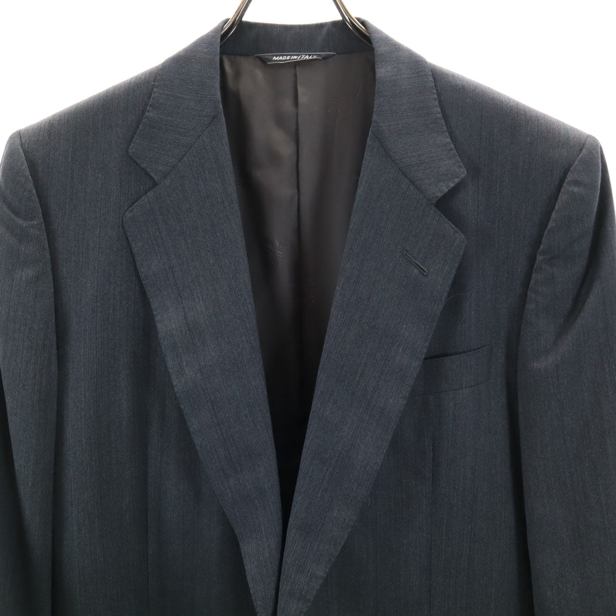 LANVIN BOUTIQUE ランバンブティック 90s イタリア製 オールド テーラードジャケット 48 グレー メンズ