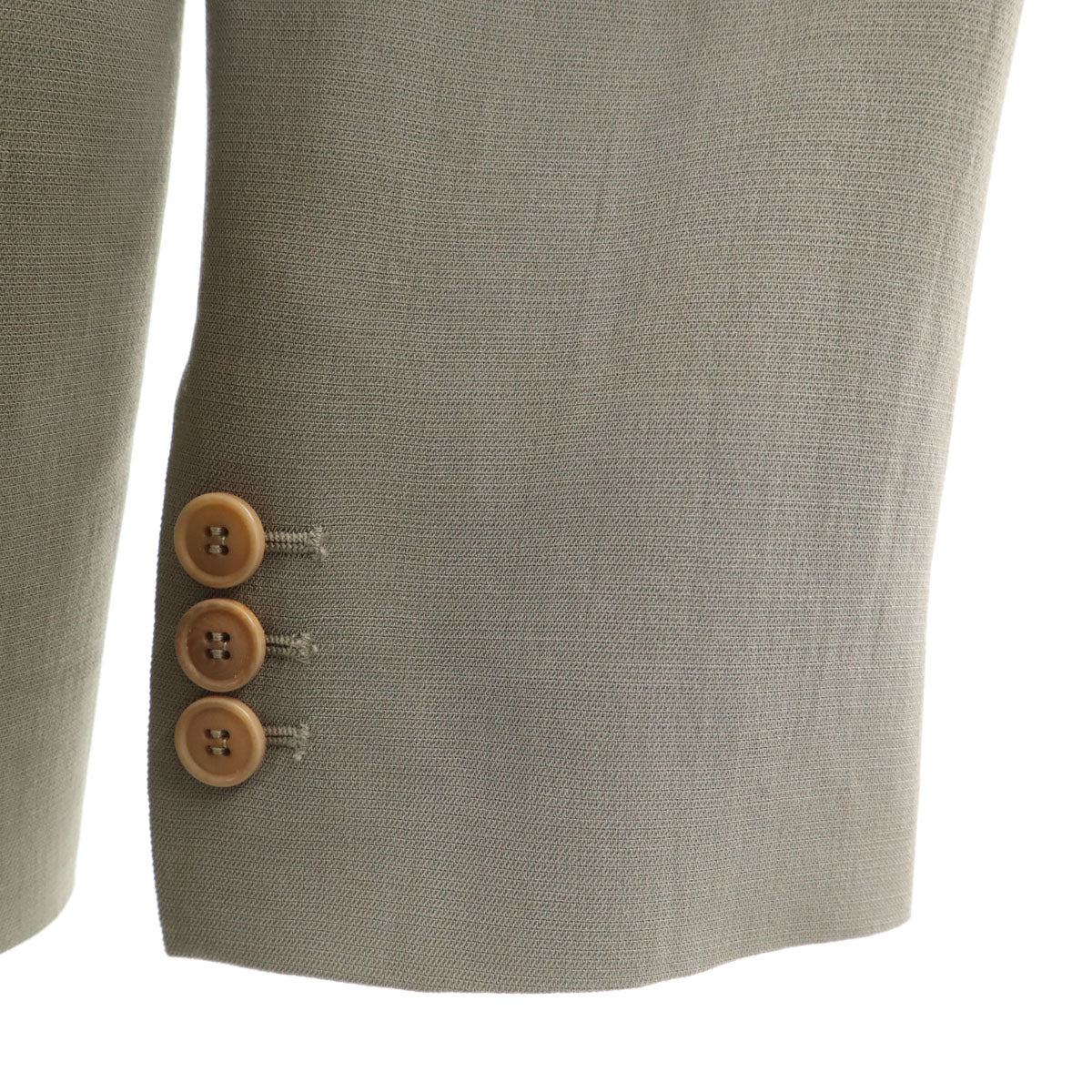 ARMANI COLLEZIONI アルマーニ コレツィオーニ イタリア製 テーラードジャケット 40 ライトグレー系 レディース