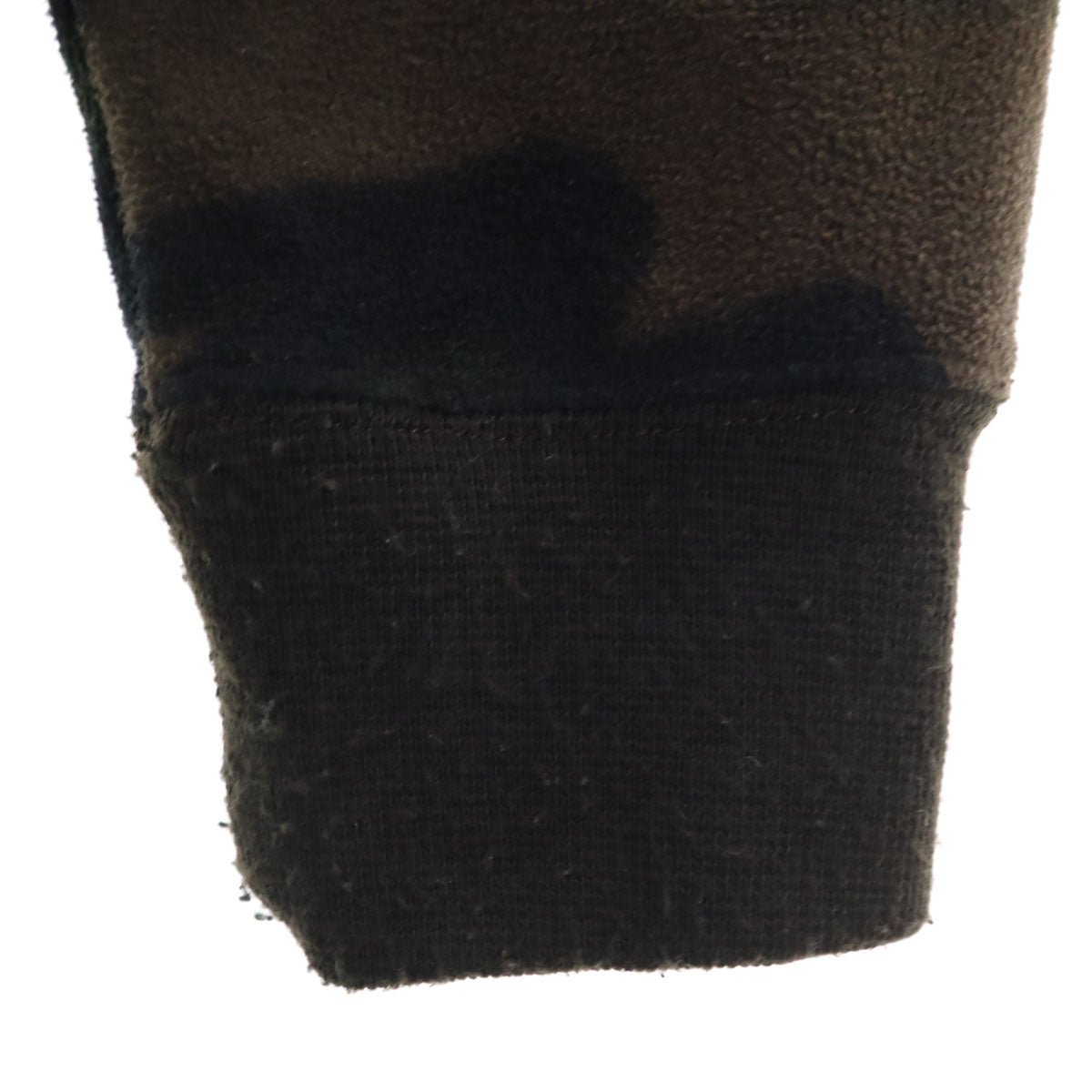 THE NORTH FACE ノースフェイス カモフラ柄 長袖 フリース ジップパーカー XL ブラウン系 NL71445 アウトドア 迷彩 メンズ