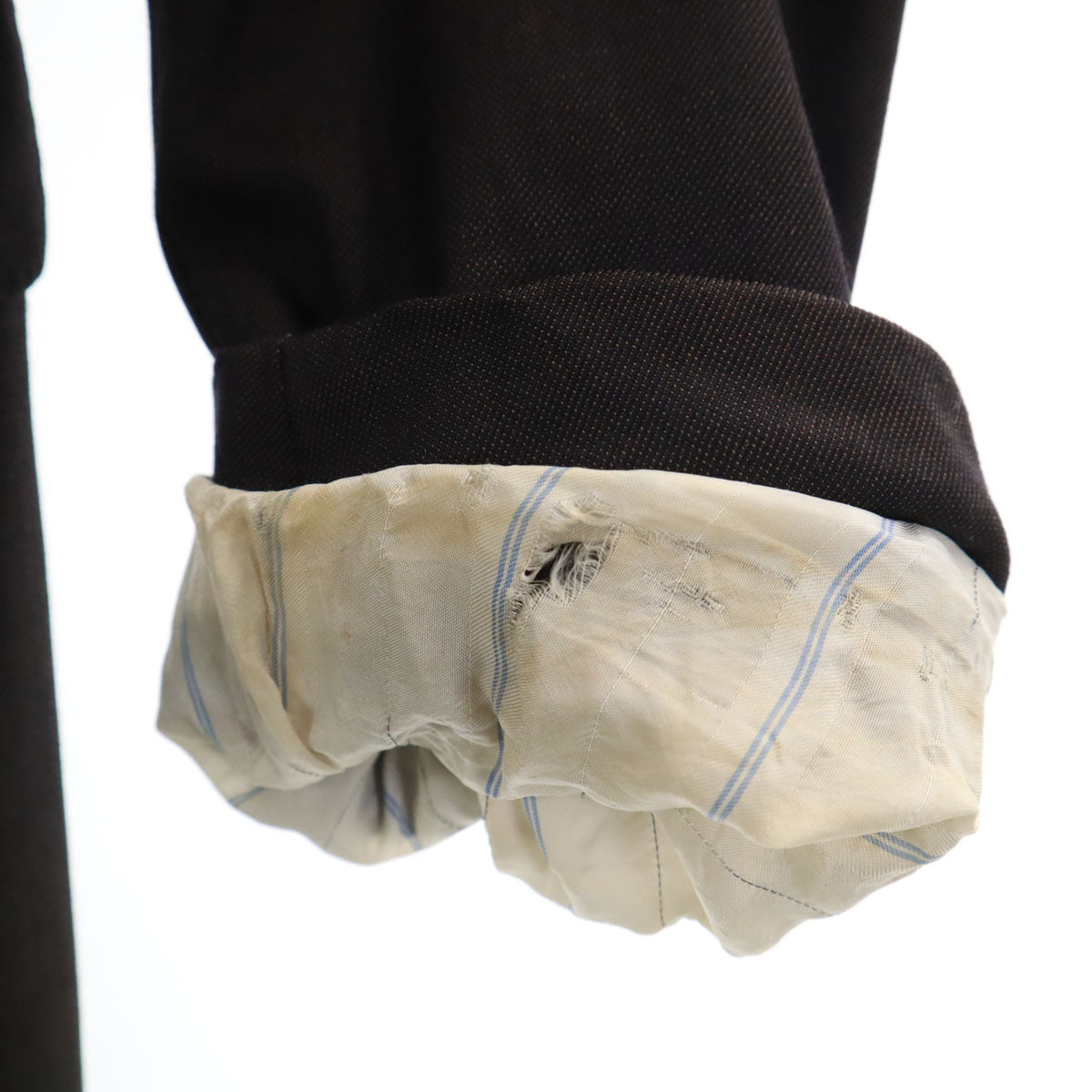 LANVIN ランバン 90s イタリア製 オールド テーラードジャケット 48 ブラウン系 メンズ