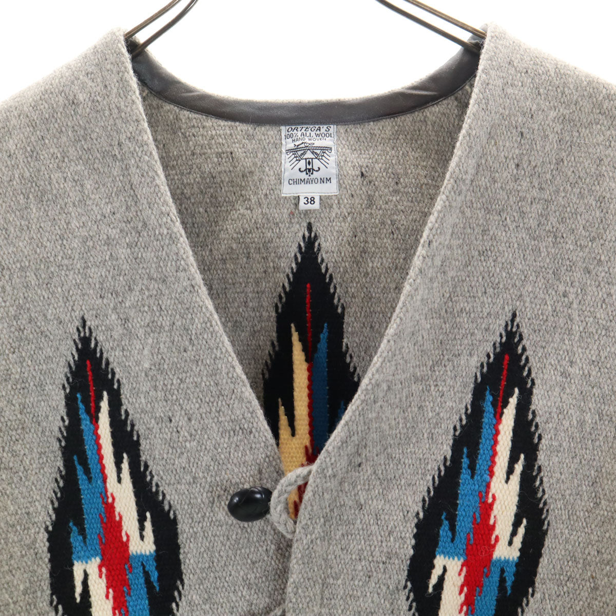 オルテガ　ベスト　38 ORTEGA オルテガ チマヨ ベスト 38 グレー メンズ