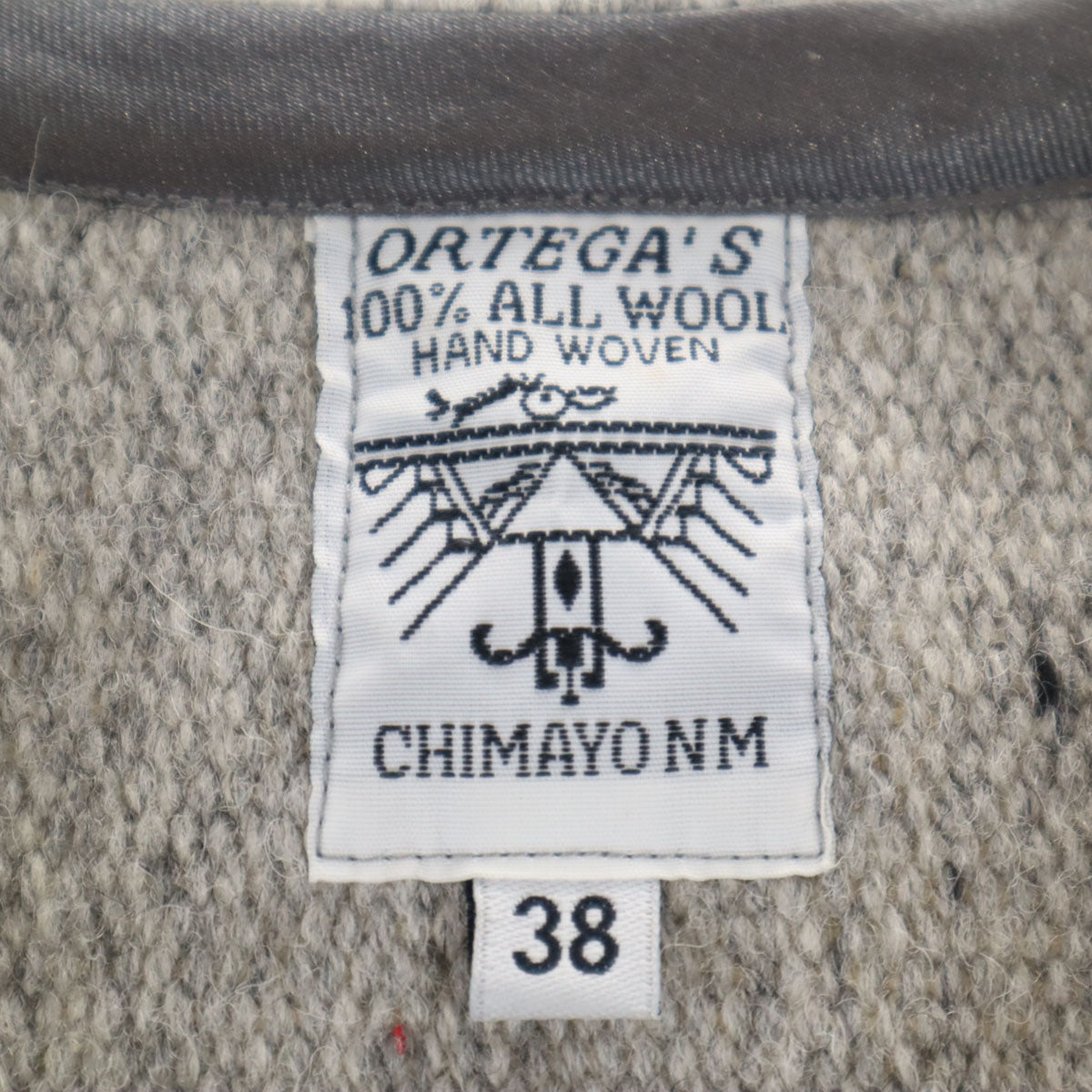 ORTEGA オルテガ チマヨ ベスト 38 グレー メンズ