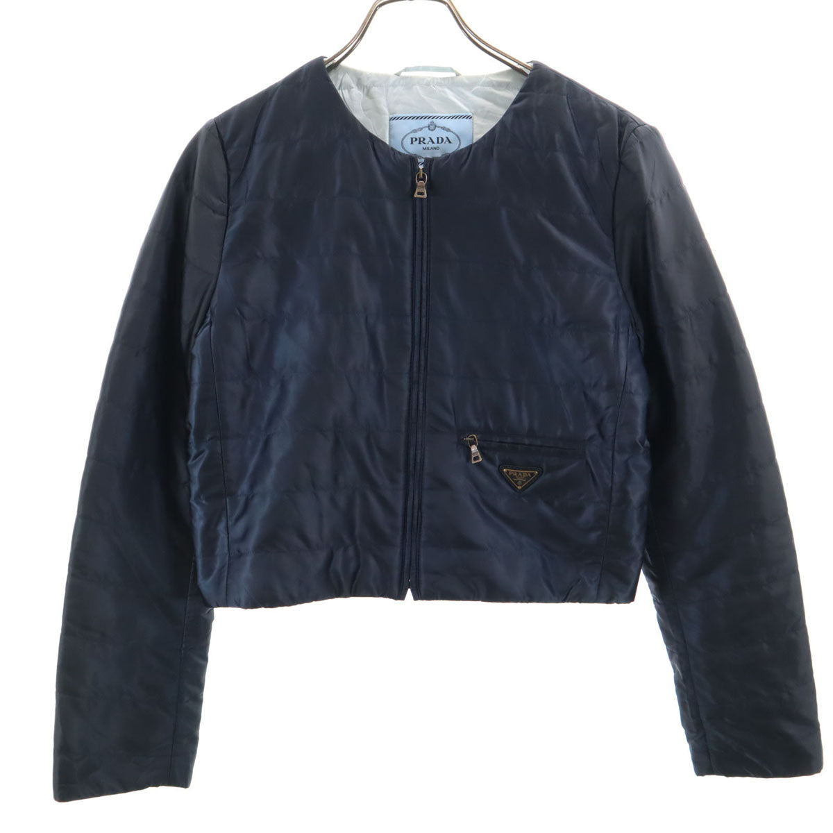 極美品　PRADA　プラダ　ナイロンジャケット　ブラウン　イタリア製 関税・送料込 PRADA ナイロンジャケット (PRADA/ジャケットその他