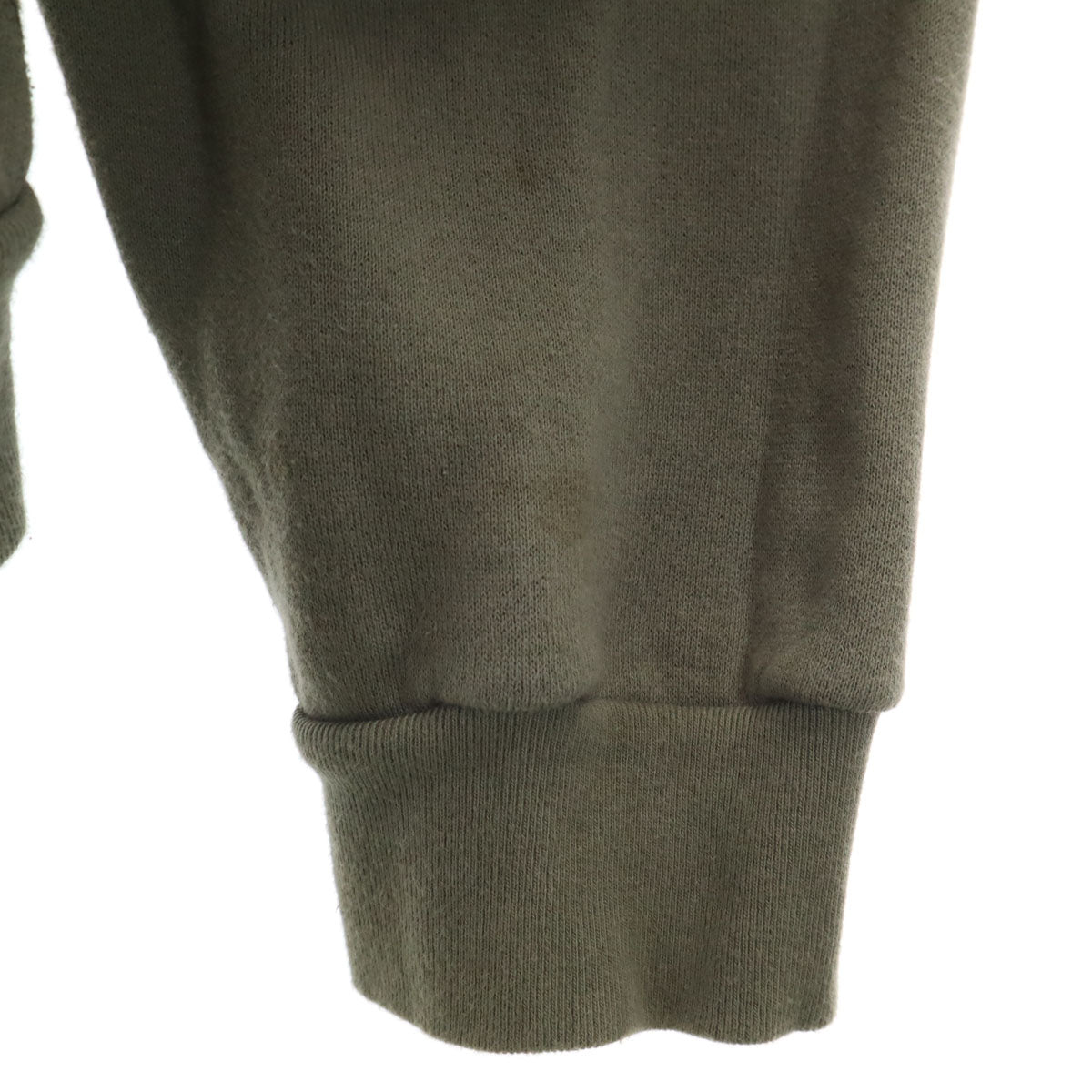 WTAPS ダブルタップス 日本製 長袖 スウェット トレーナー 2 オリーブ系 裏起毛 アシメ メンズ