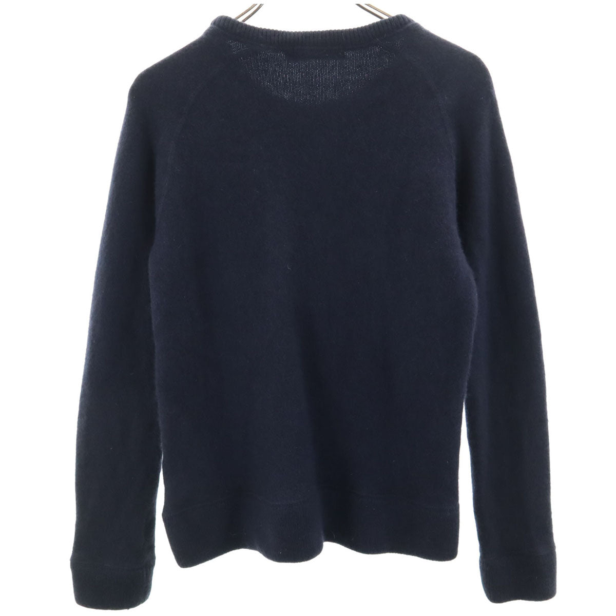 HYSTERIC GLAMOUR ヒステリックグラマー 日本製 アンゴラブレンド 長袖 セーター S ネイビー ニット レディース