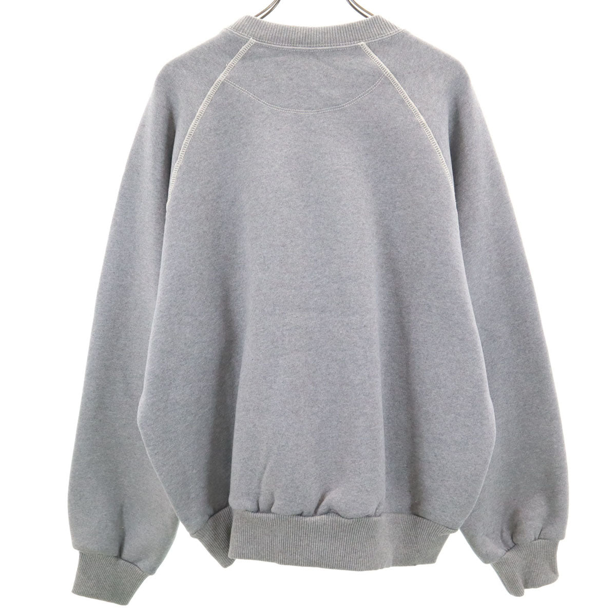 未使用 COACH コーチ スーパーマン85周年記念 ポルトガル製 長袖 スウェット トレーナー L グレー 裏起毛 メンズ