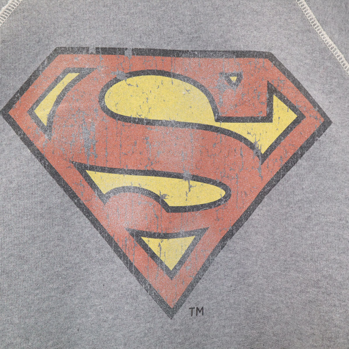 未使用 COACH コーチ スーパーマン85周年記念 ポルトガル製 長袖 スウェット トレーナー L グレー 裏起毛 メンズ