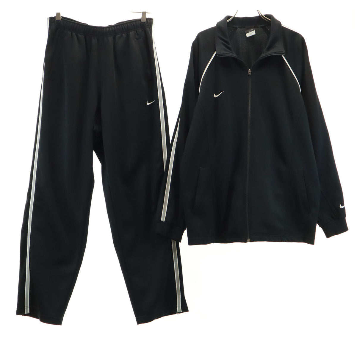NIKE ナイキ トラックジャケット 上下 セットアップ XXL ブラック トレーニング ジャージ ビッグサイズ メンズ