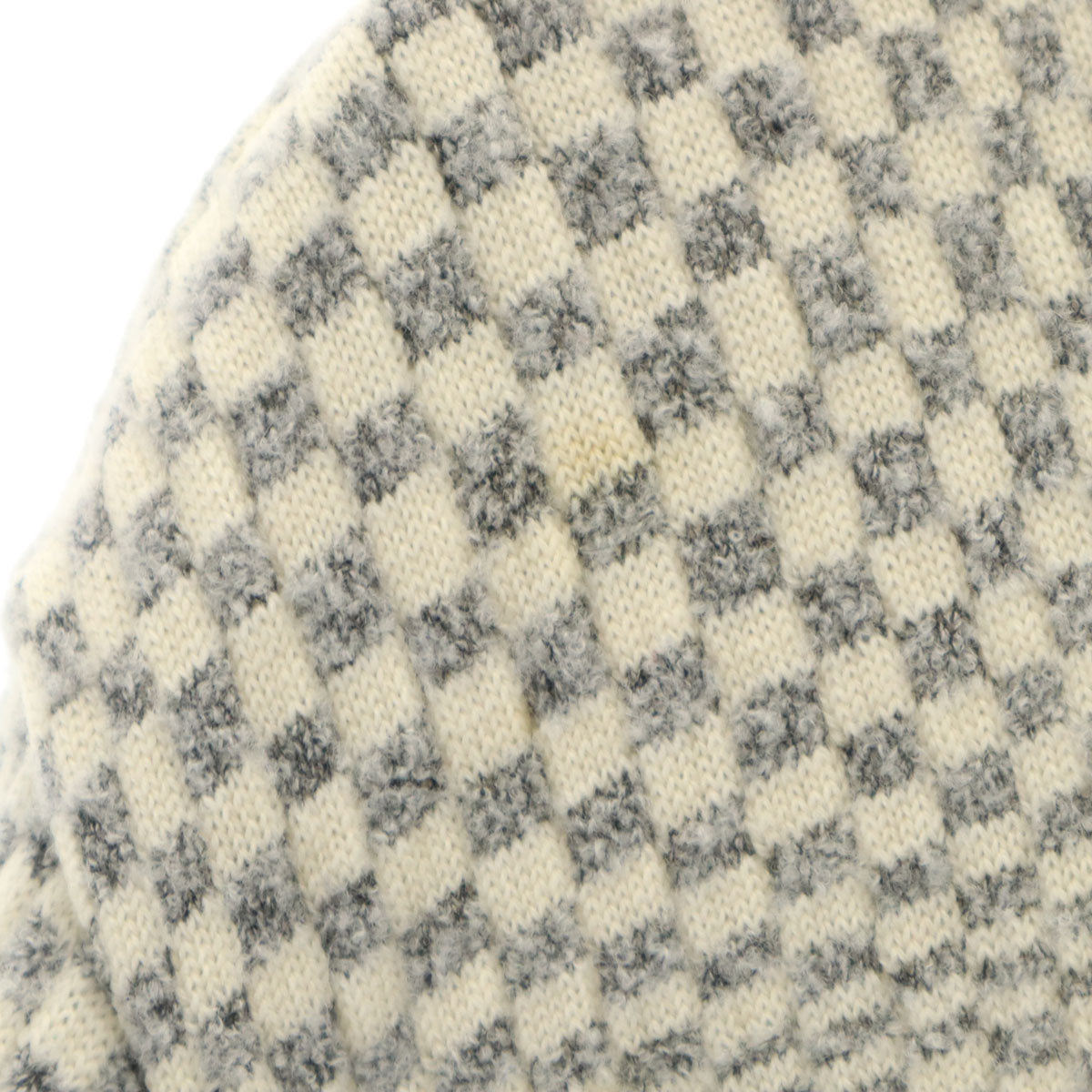 Christian Dior SPORTS クリスチャンディオールスポーツ 90s オールド 幾何学柄 長袖 セーター L アイボリー ニット レディース