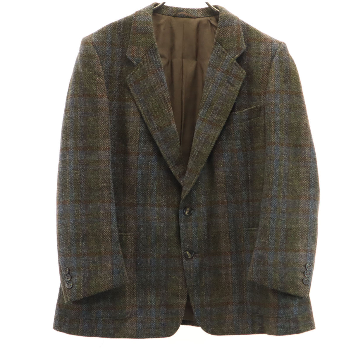 Christian Dior MONSIEUR クリスチャンディオール ムッシュ 90s オールド ツイード テーラードジャケット 100-94-170 ブラウン系 メンズ