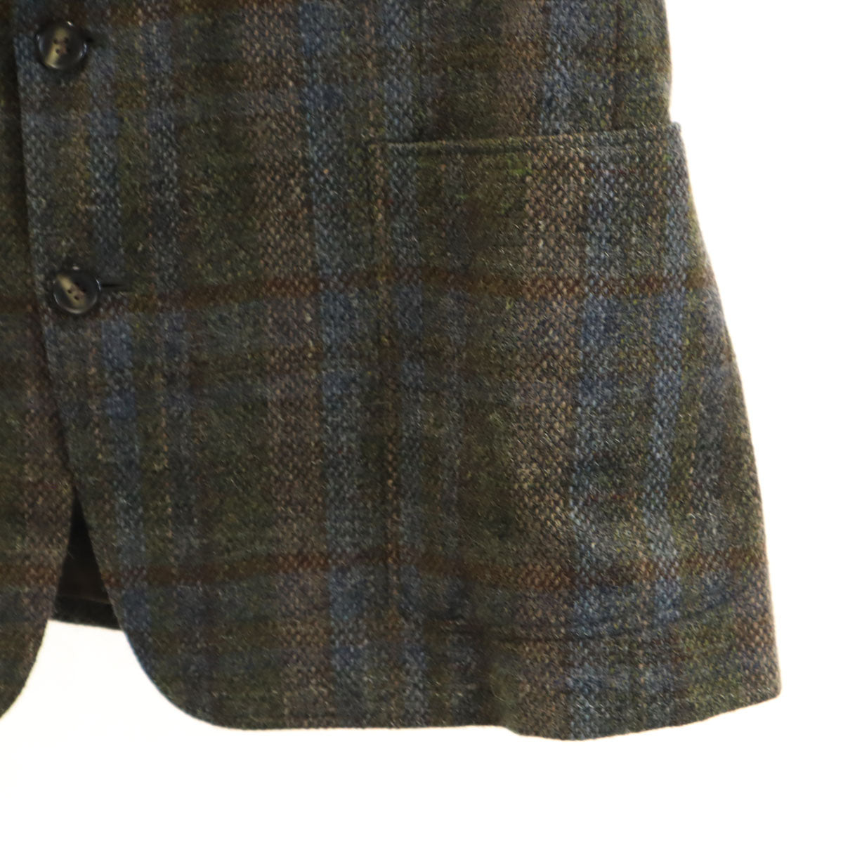 Christian Dior MONSIEUR クリスチャンディオール ムッシュ 90s オールド ツイード テーラードジャケット 100-94-170 ブラウン系 メンズ