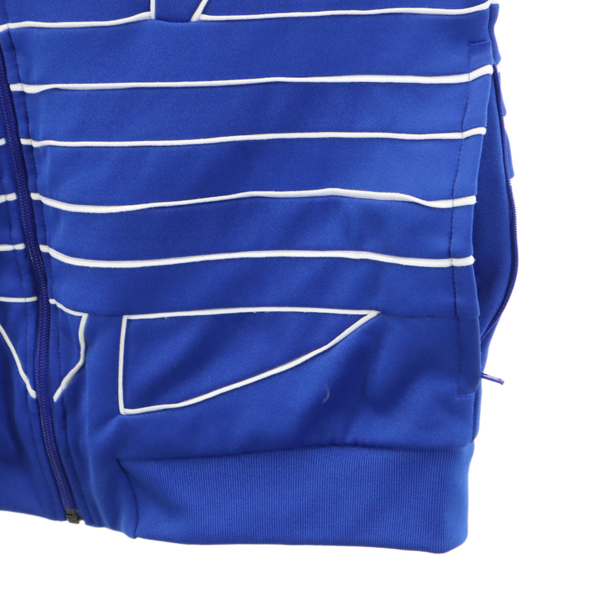 adidas Originals アディダスオリジナルス トレフォイル アウトライン トラックジャケット L ブルー ジャージ メンズ