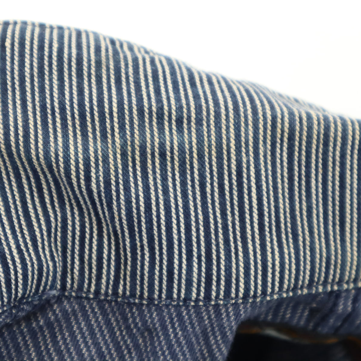 Trophy Clothing トロフィークロージング 日本製 ヒッコリーストライプ カバーオール 36 インディゴ メンズ