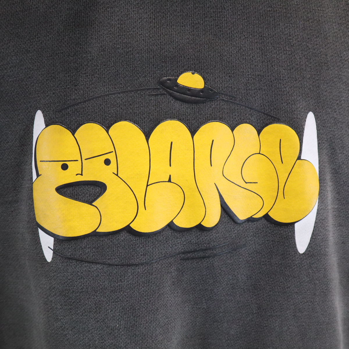 XLARGE エクストララージ 長袖 スウェットパーカー M グレー グラフィティ ピグメント プルオーバー メンズ