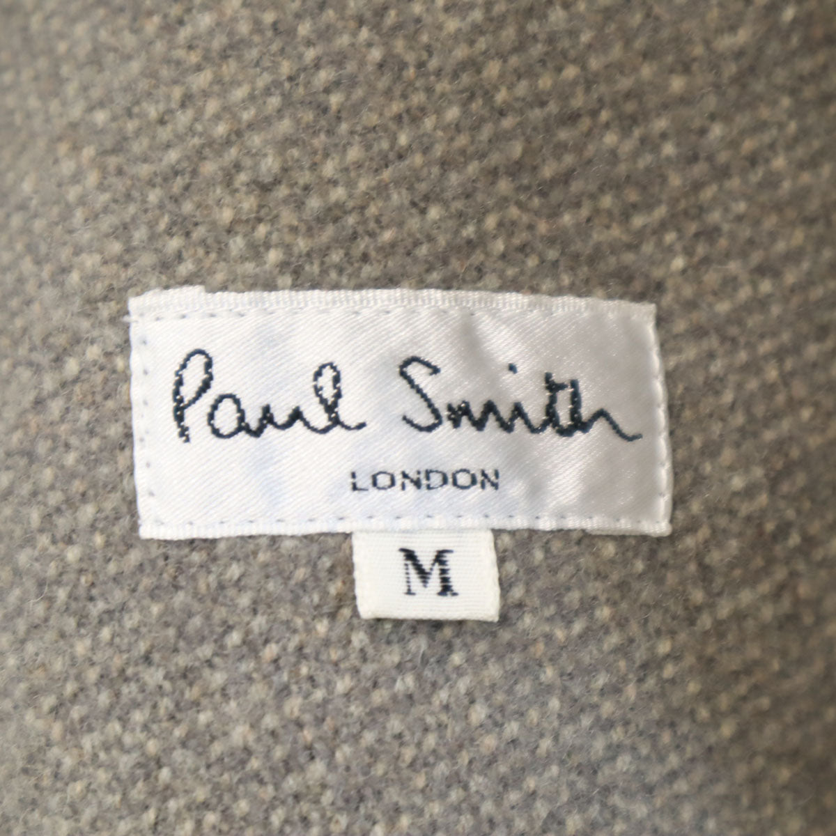 Paul Smith ポールスミス 日本製 ウールブレンド テーラードジャケット M ライトグレー メンズ