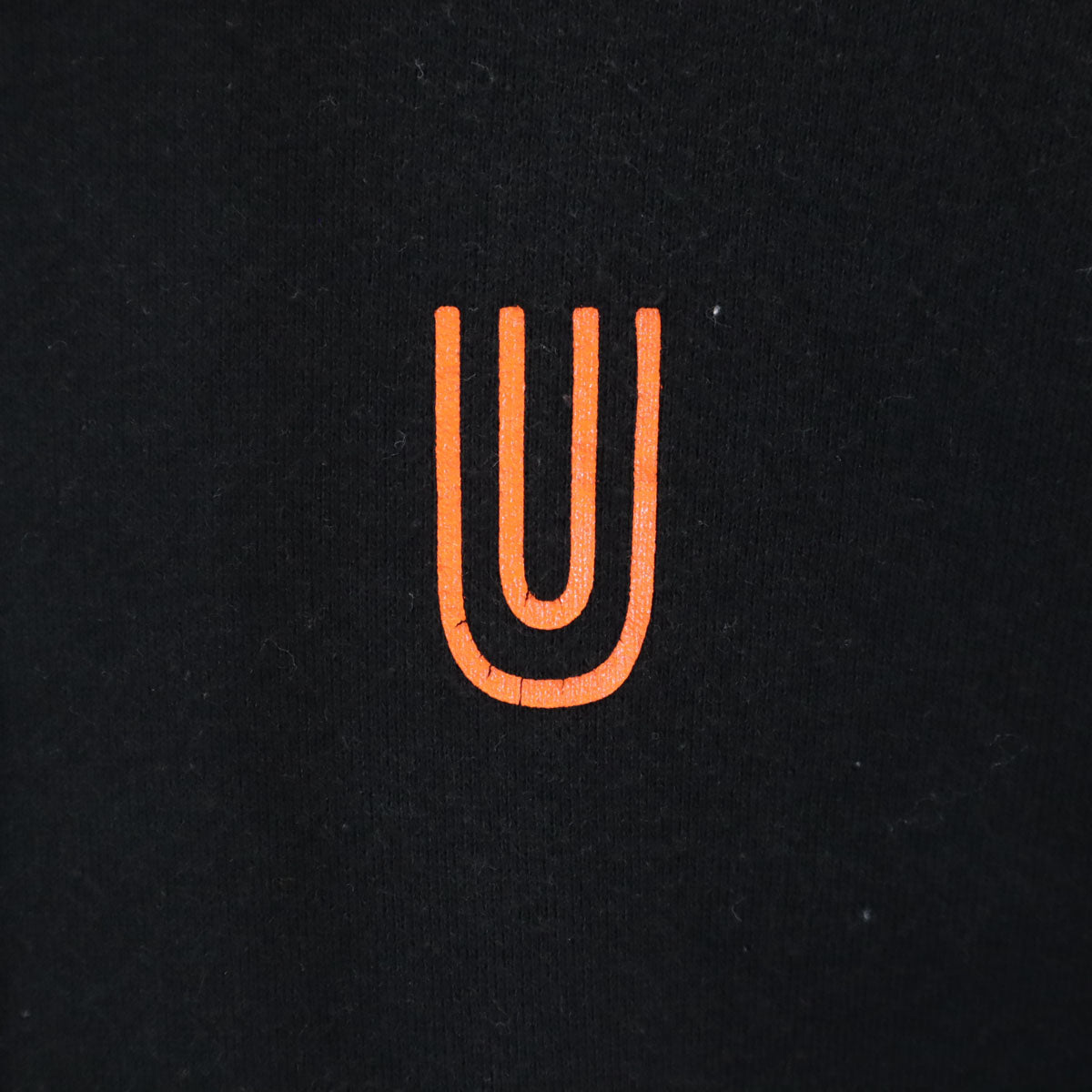 UNIVERSAL OVERALL ユニバーサルオーバーオール 長袖 スウェットパーカー L ブラック メンズ