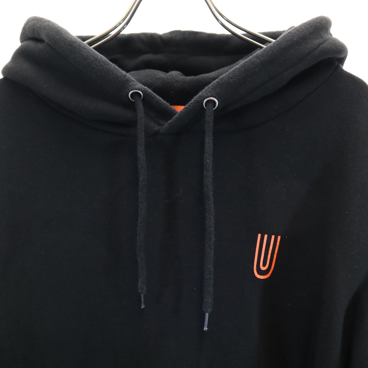 UNIVERSAL OVERALL ユニバーサルオーバーオール 長袖 スウェットパーカー L ブラック メンズ