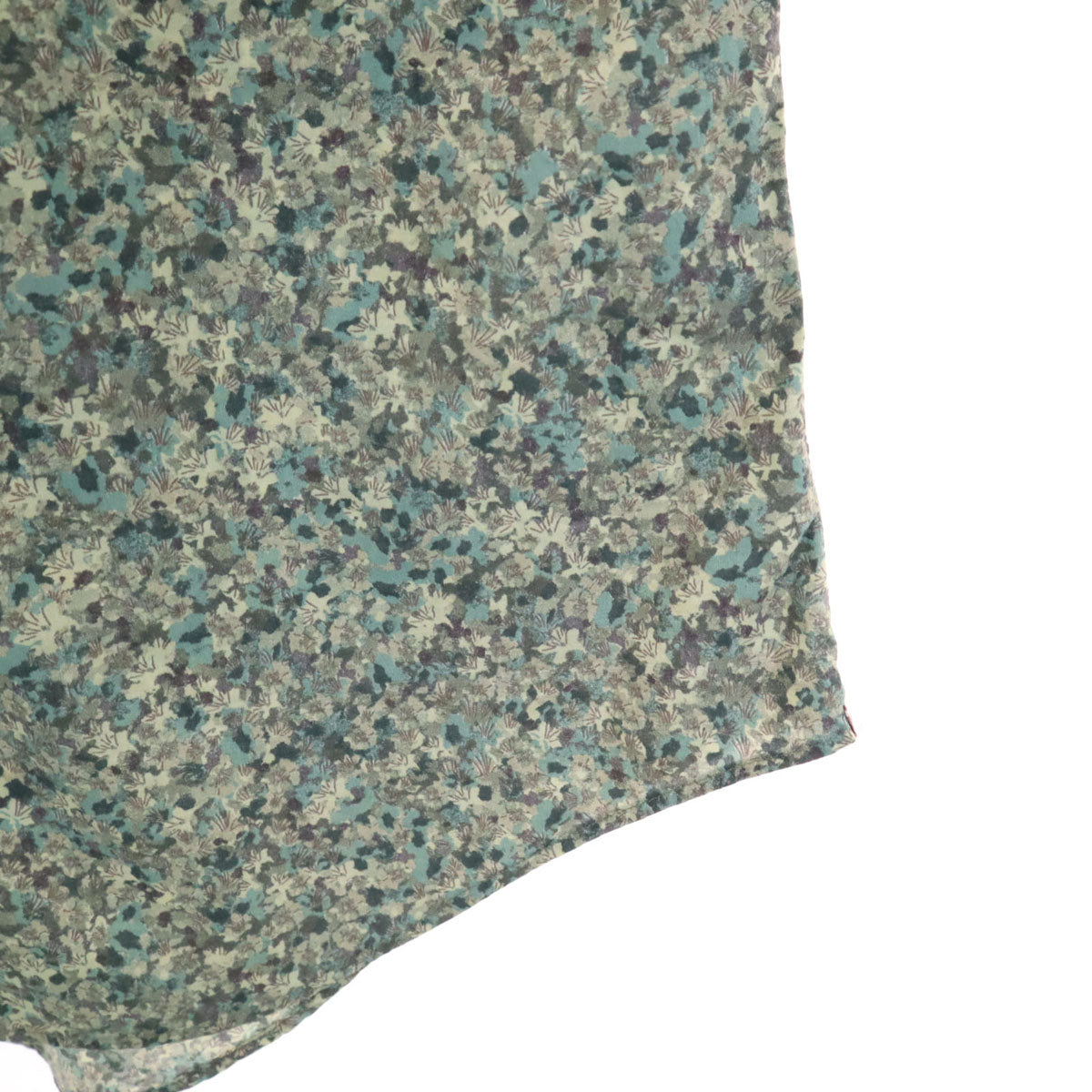 PAUL SMITH COLLECTION ポールスミスコレクション 日本製 長袖 シャツ M グリーン系 メンズ