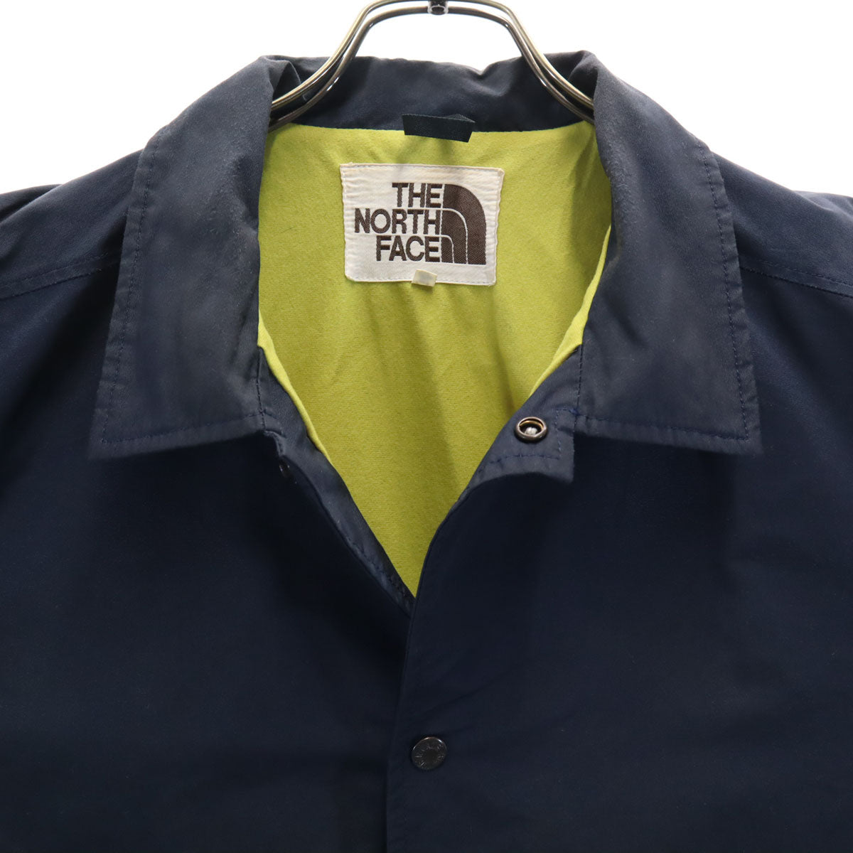 THE NORTH FACE ノースフェイス 日本製 ナイロンジャケット LL ネイビー アウトドア 裏トリコット メンズ