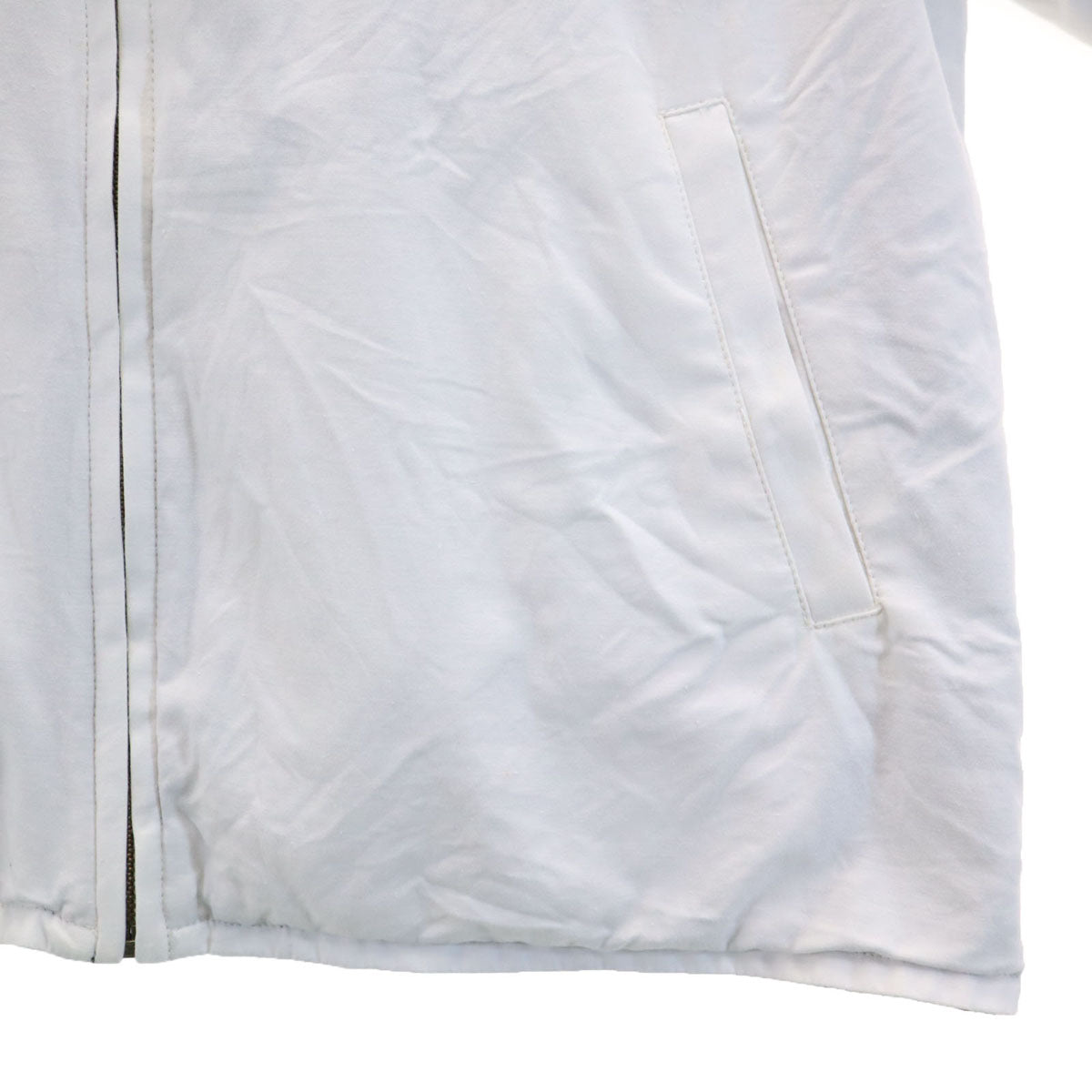 Ron Herman ロンハーマン リバーシブルr ジップジャケット L ホワイト メンズ