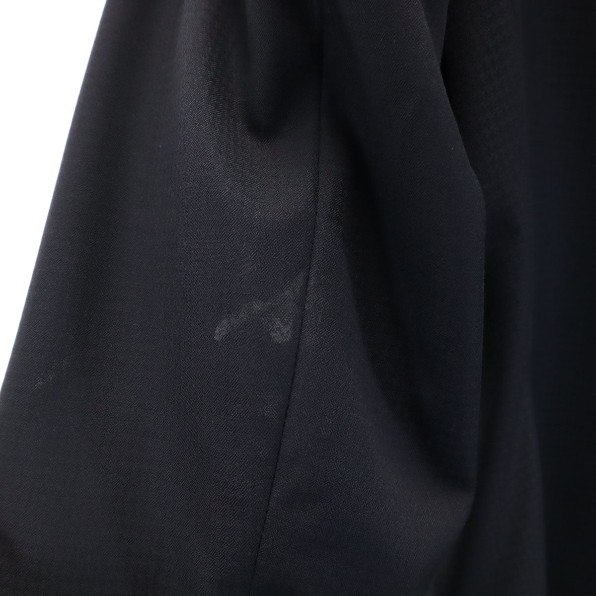 ARMANI COLLEZIONI アルマーニコレッツォーニ イタリア製 シャドーハウンドトゥース柄 スーツ 上下 セットアップ 44 ブラック 千鳥格子 メンズ