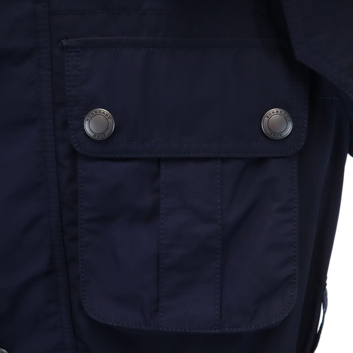 BURBERRY BRIT バーバリーブリット ジャケット S ネイビー エルボーパッチ メンズ