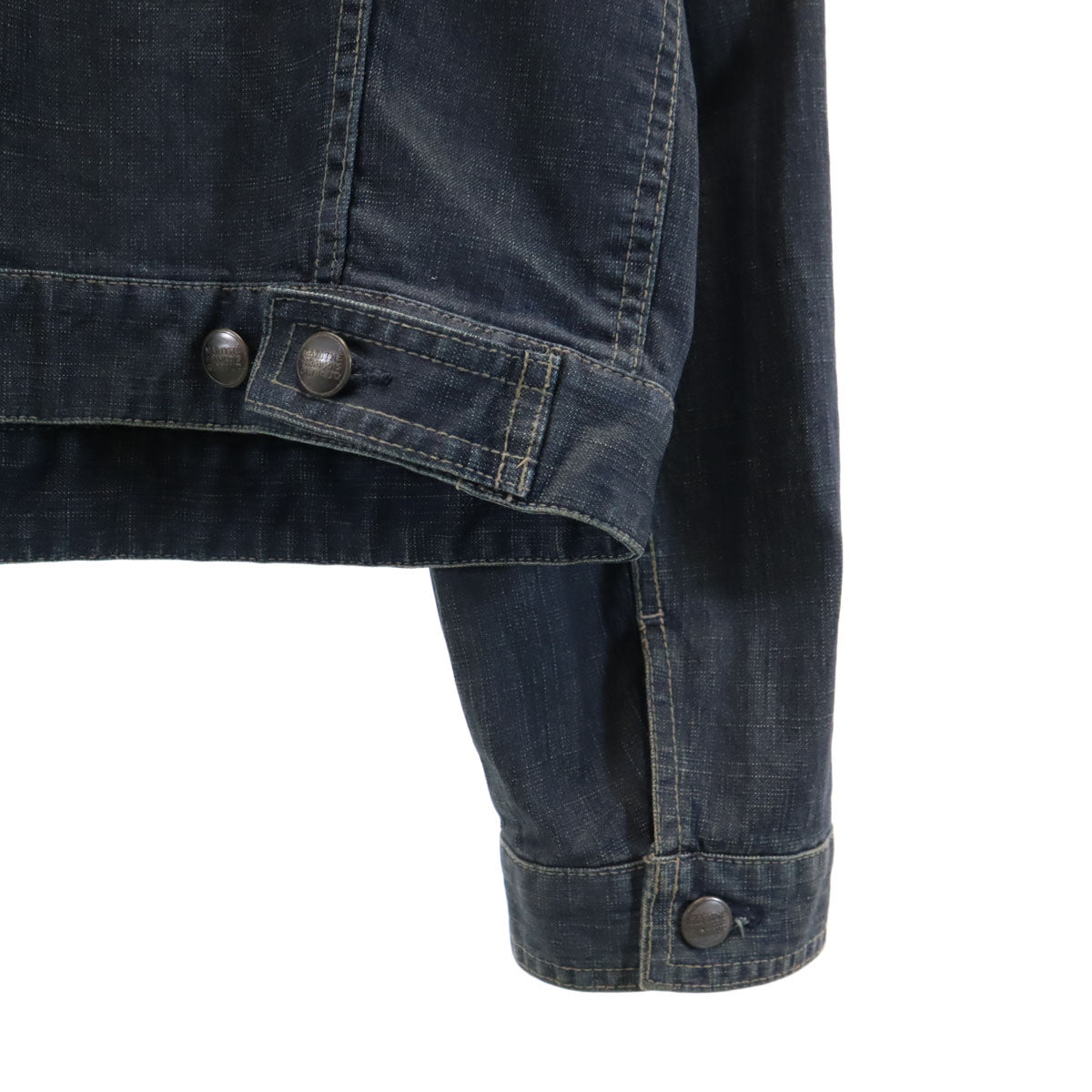 MARITHE + FRANCOIS GIRBAUD マリテフランソワジルボー デニムジャケット L ネイビー系 ジージャン メンズ