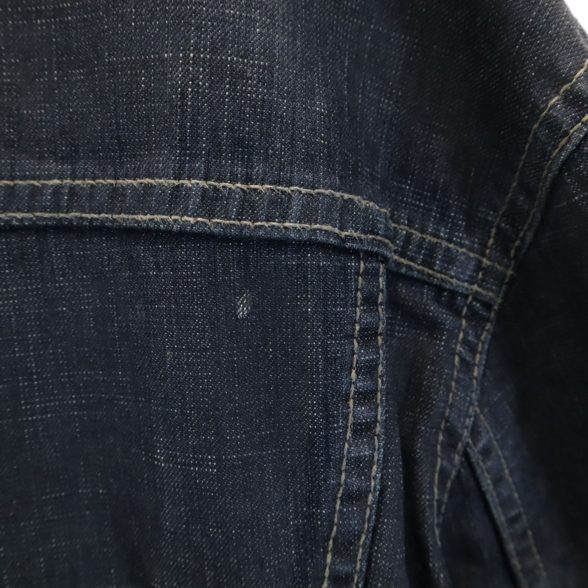 MARITHE + FRANCOIS GIRBAUD マリテフランソワジルボー デニムジャケット L ネイビー系 ジージャン メンズ