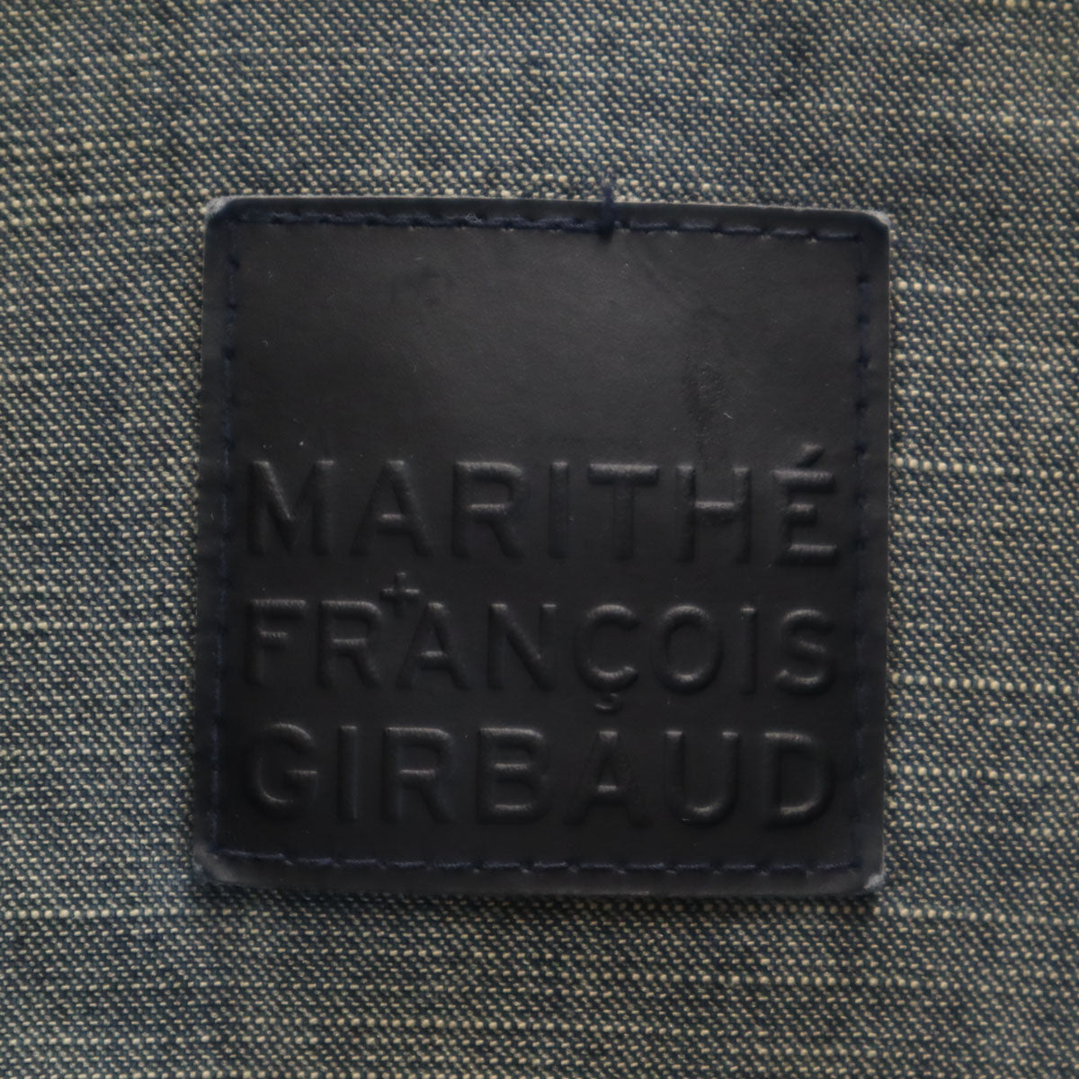 MARITHE + FRANCOIS GIRBAUD マリテフランソワジルボー デニムジャケット L ネイビー系 ジージャン メンズ
