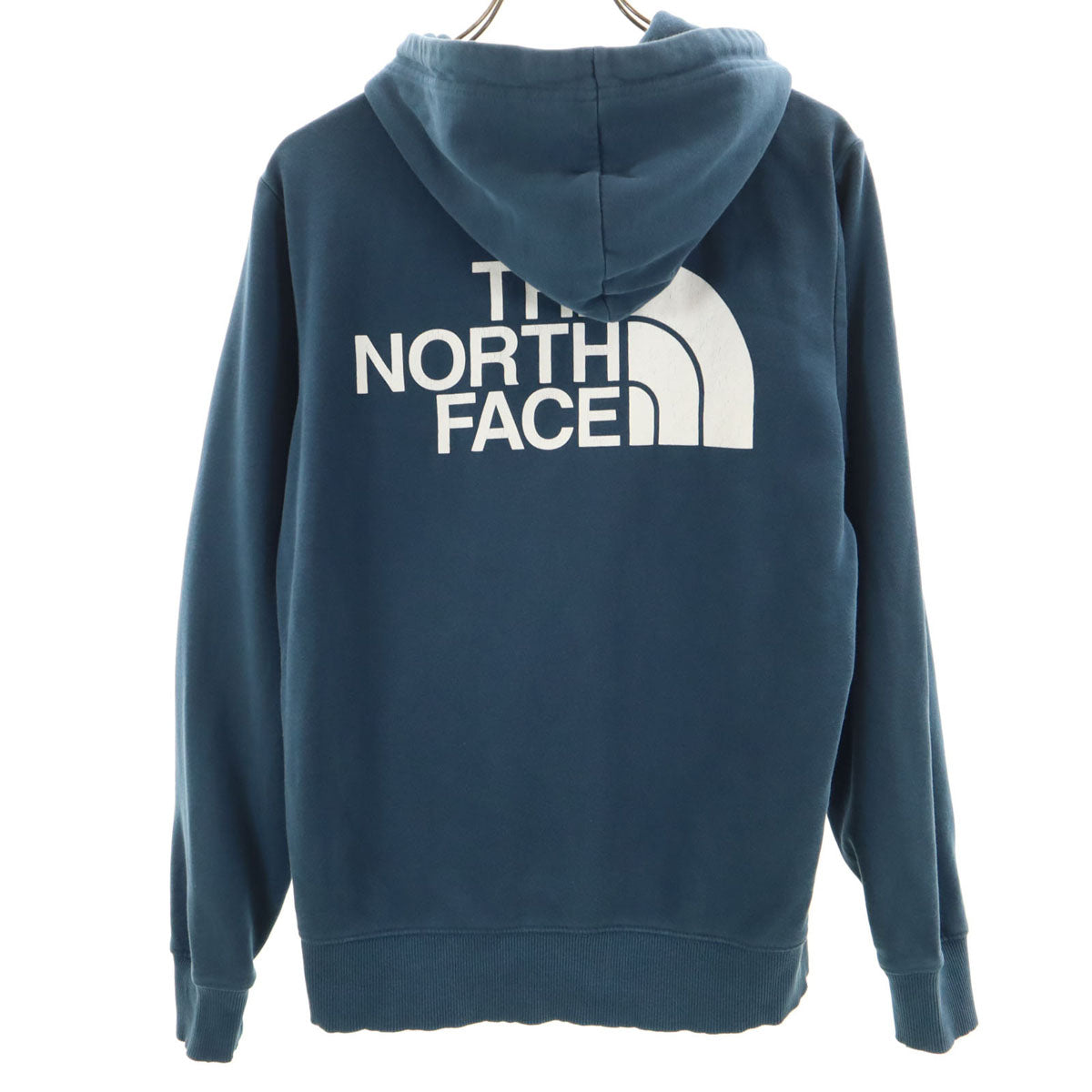 THE NORTH FACE ノースフェイス バックロゴ 長袖 スウェット ジップパーカー S ネイビー A3XA9 アウトドア メンズ