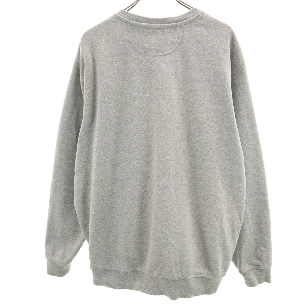 Carhartt カーハート K124 長袖 スウェット トレーナー L グレー Vガゼット 無地 裏起毛 メンズ