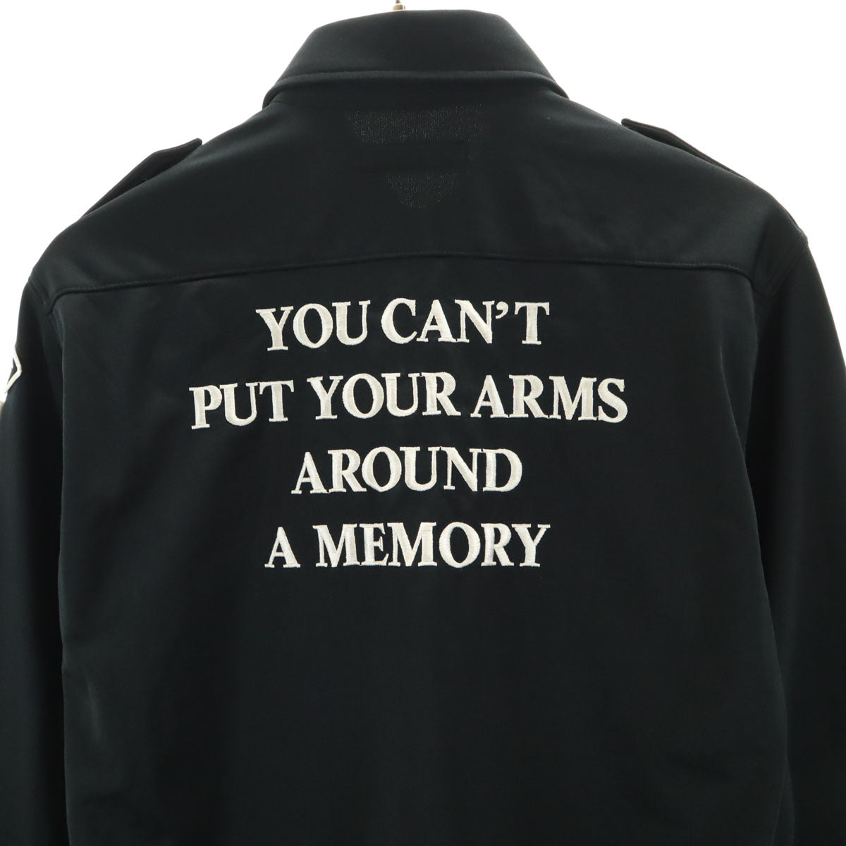 HYSTERIC GLAMOUR ヒステリックグラマー 日本製 長袖 ミリタリーシャツ L ブラック 裏トリコット メンズ