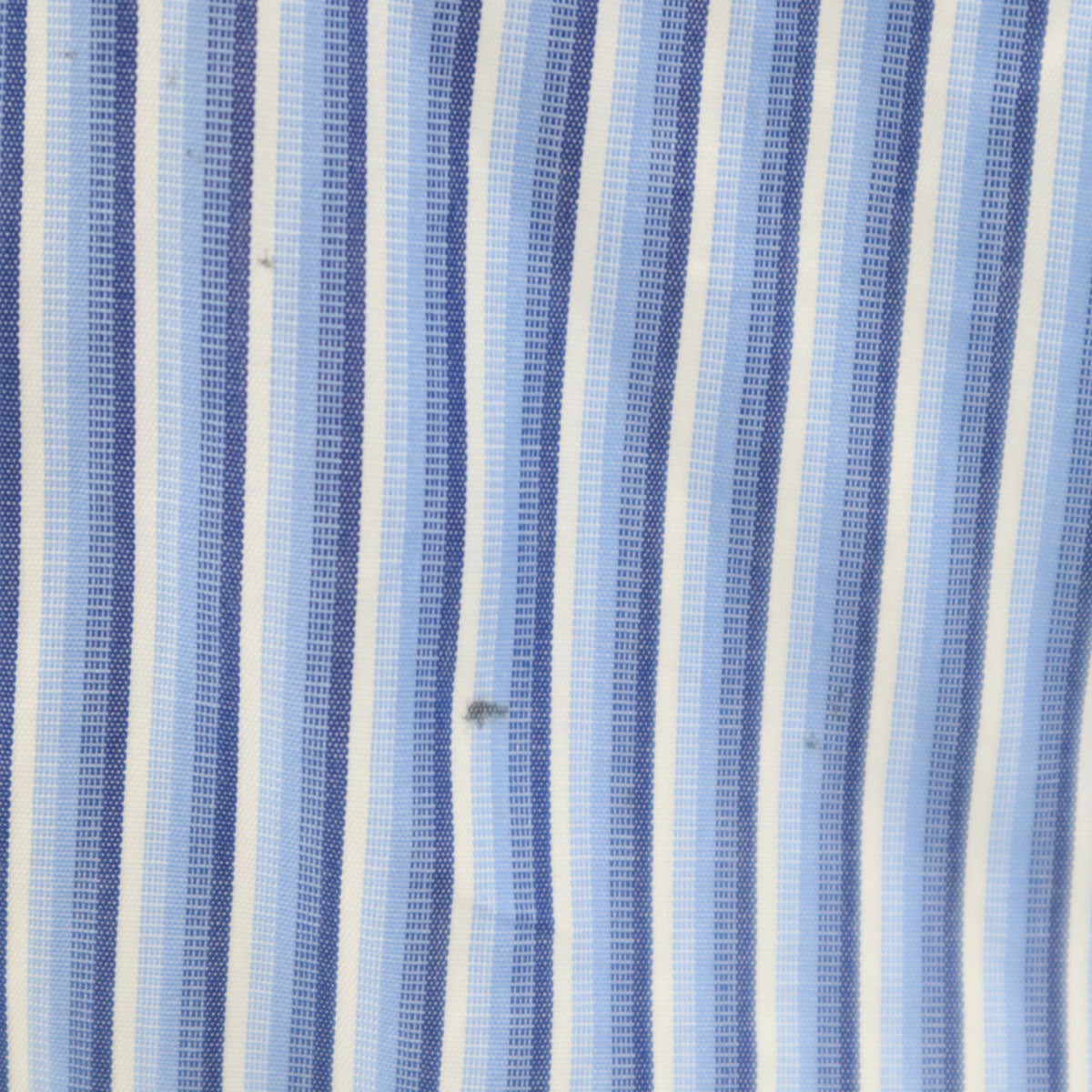 ARMANI COLLEZIONI アルマーニコレッツォーニ ストライプ 長袖 シャツ 39 ブルー系 メンズ